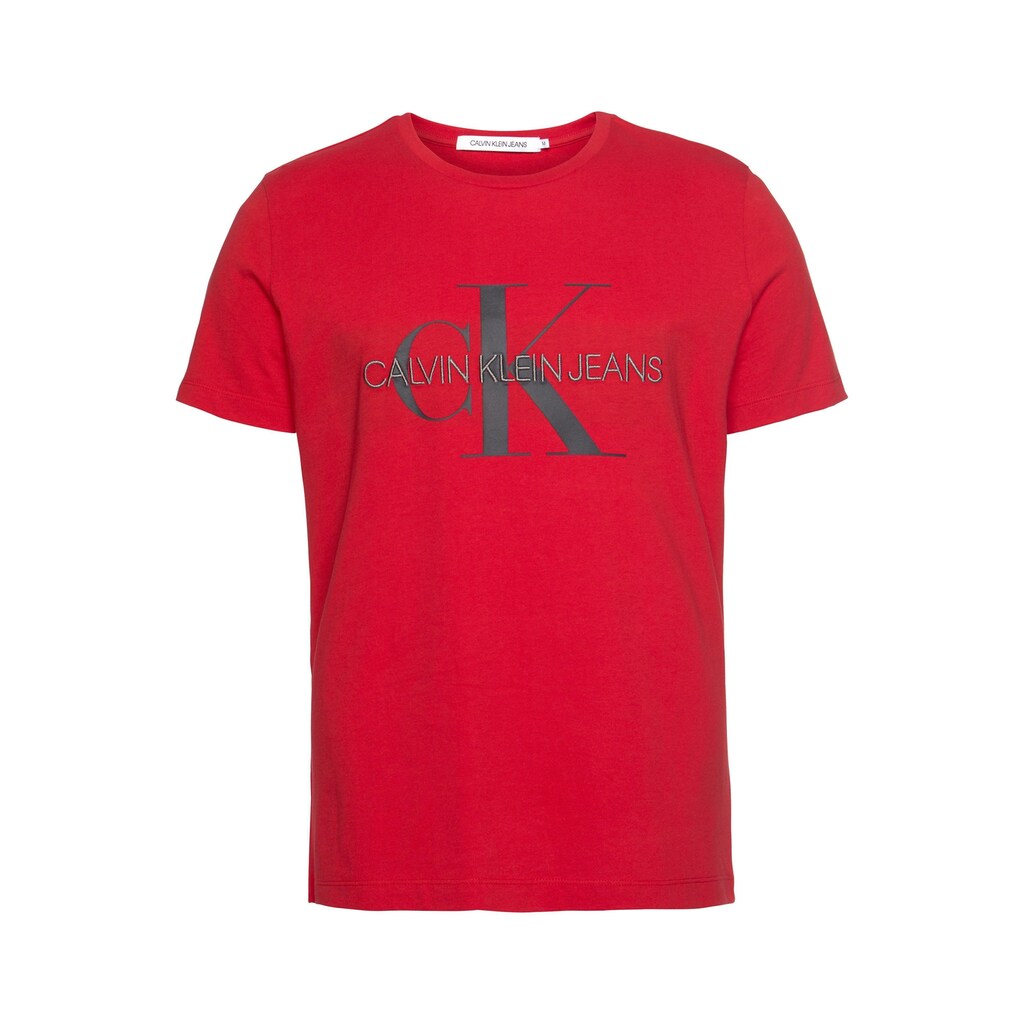 Calvin Klein Jeans T-Shirt »MONOGRAM LOGO SLIM TEE«