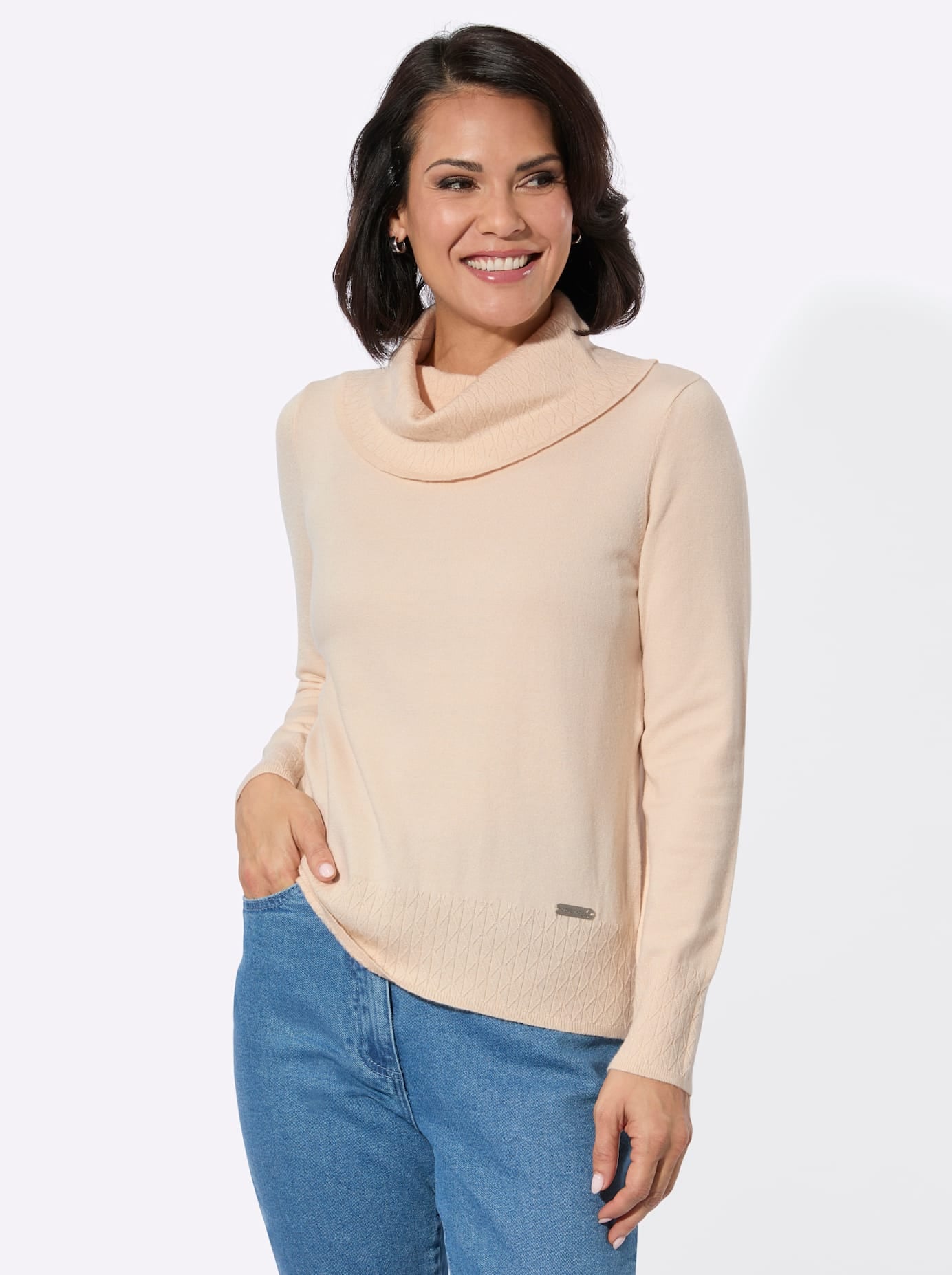 Casual Looks Rollkragenpullover "Rollkragen-Pullover"