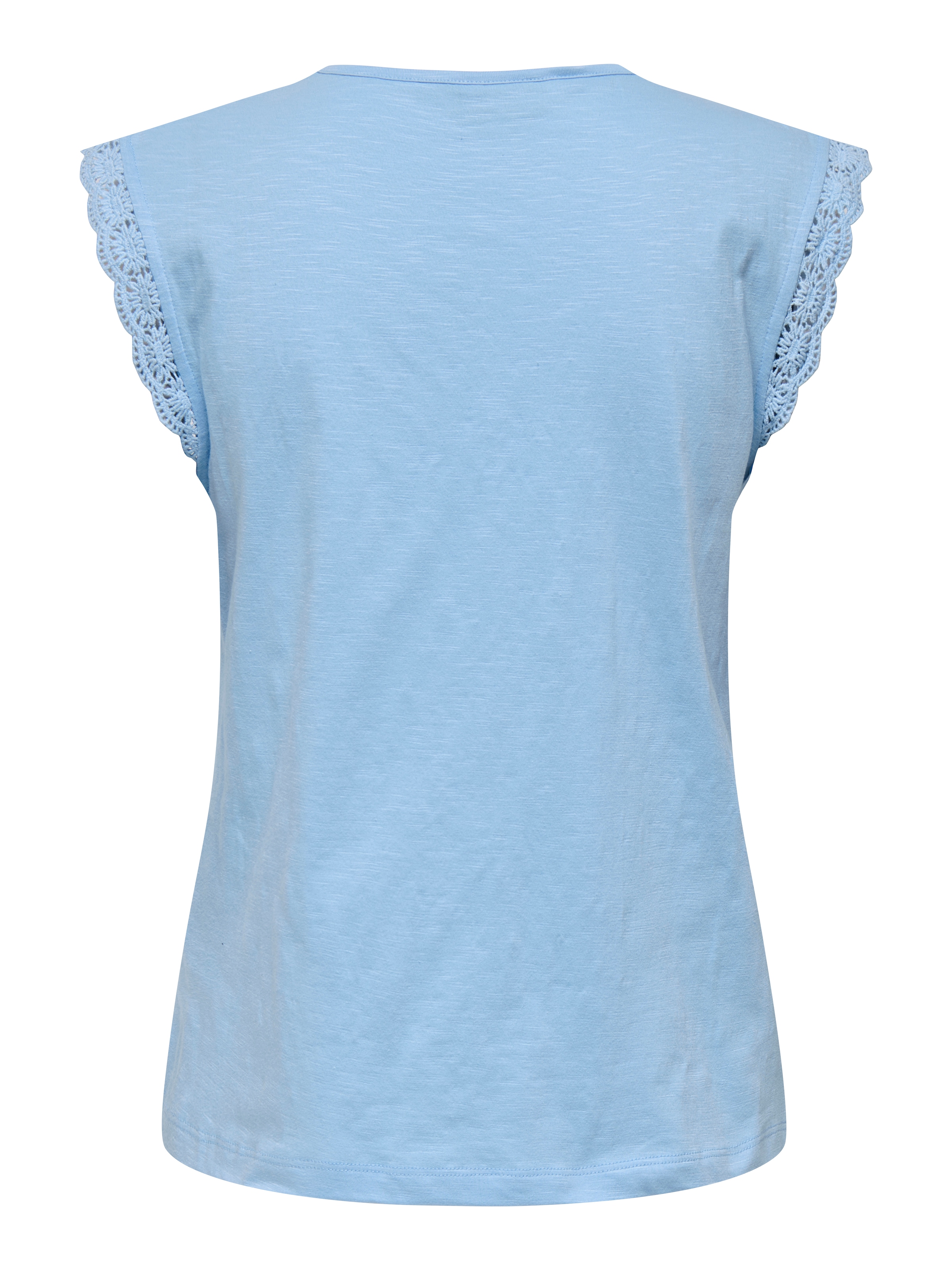 JDY Kurzarmshirt »JDYSALVA LIFE S/L CROCHET TOP JRS«