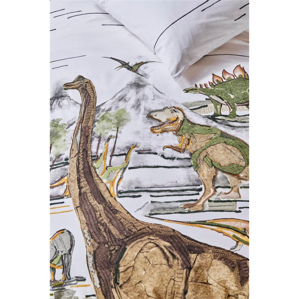 Beddinghouse x Hanneke de Jager Kinderbettwäsche »Dinosaurus«
