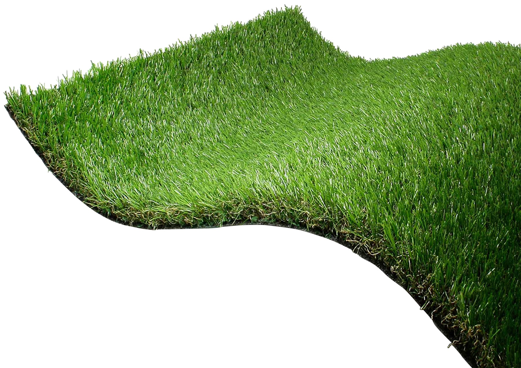 Kunstrasen "FORESTLAND, Gesamthöhe 37 mm, Made in Spain", grün, B:400cm L:450cm, Polyethylen (PE), Polypropylen, PRIMAFLOR-IDEEN IN TEXTIL, Teppiche, natürliche Optik, mit Drainagefunktion, ideal für Balkon & Terrasse 3