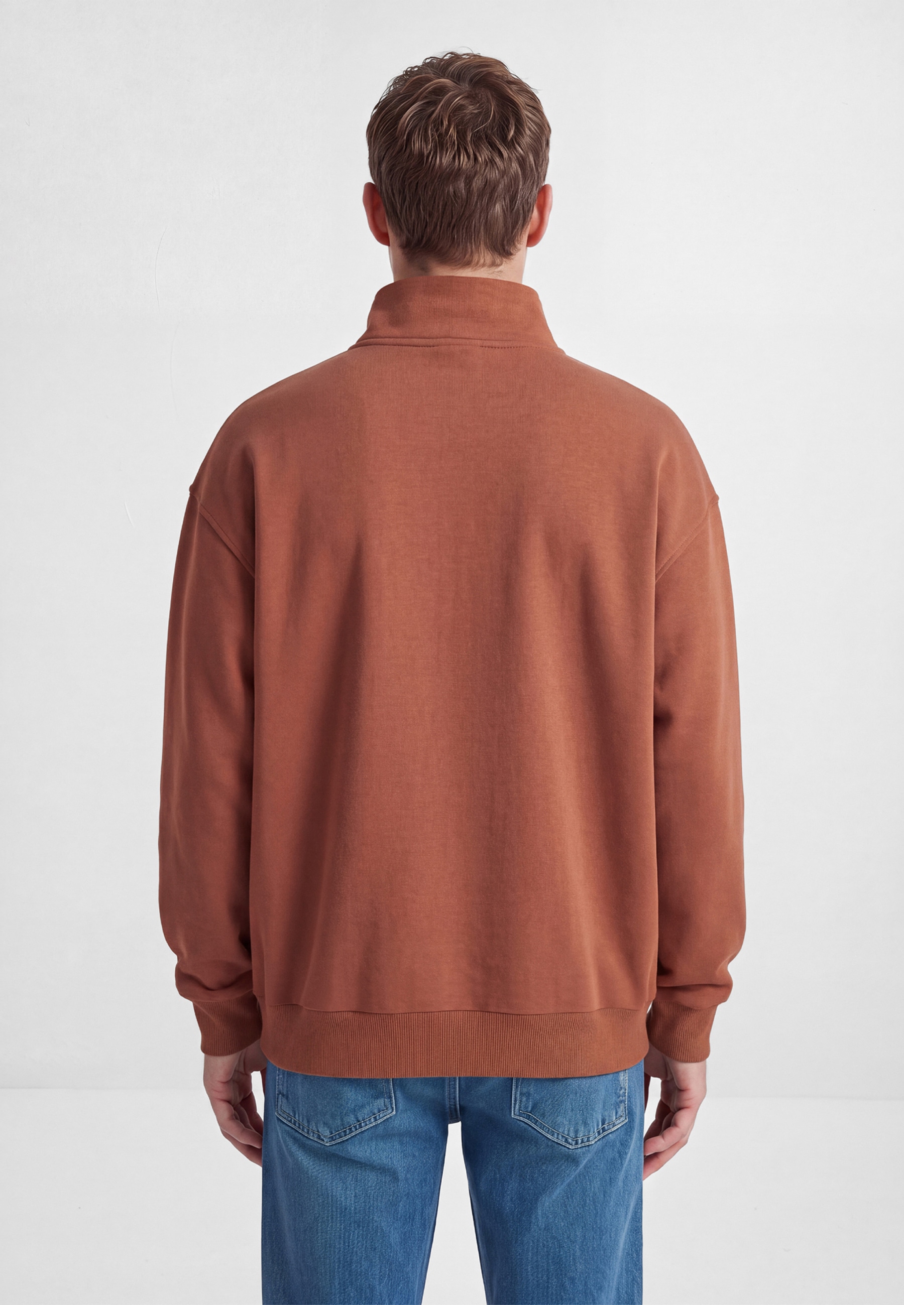 Mavi Troyer »HALF ZIP SWEATSHIRT« Zip Up Sweatshirt