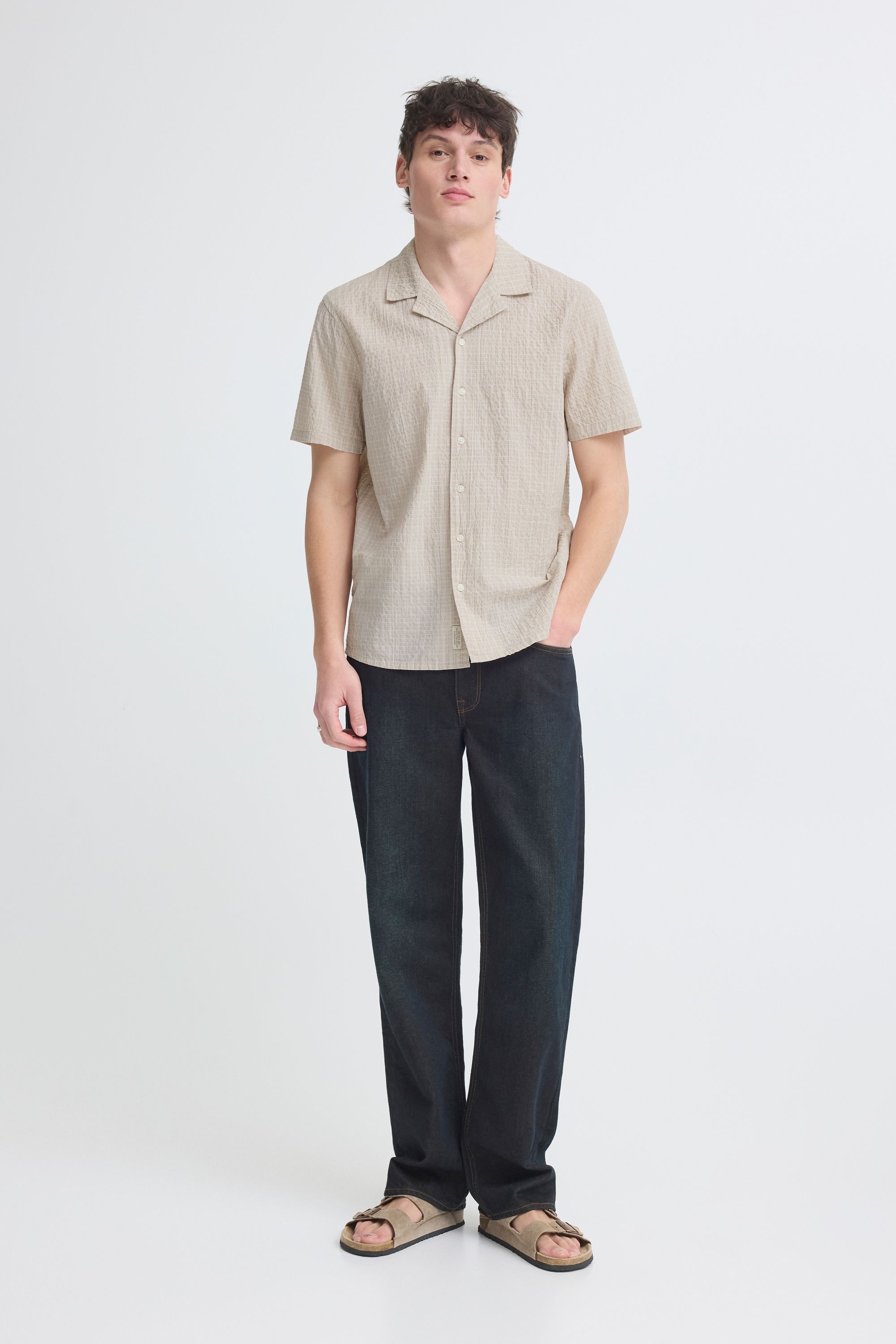 Thumbnail - Blend Kurzarmhemd "BHBarny Cuba" Klassisches Kurzarmhemd mit Hemdkragen