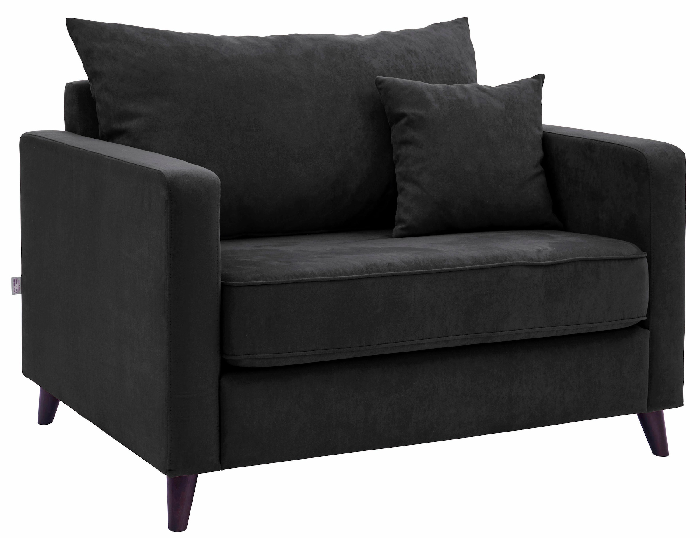 Home affaire Loveseat "Renesse", lose Kissen, Keder an Sitzkissen günstig online kaufen