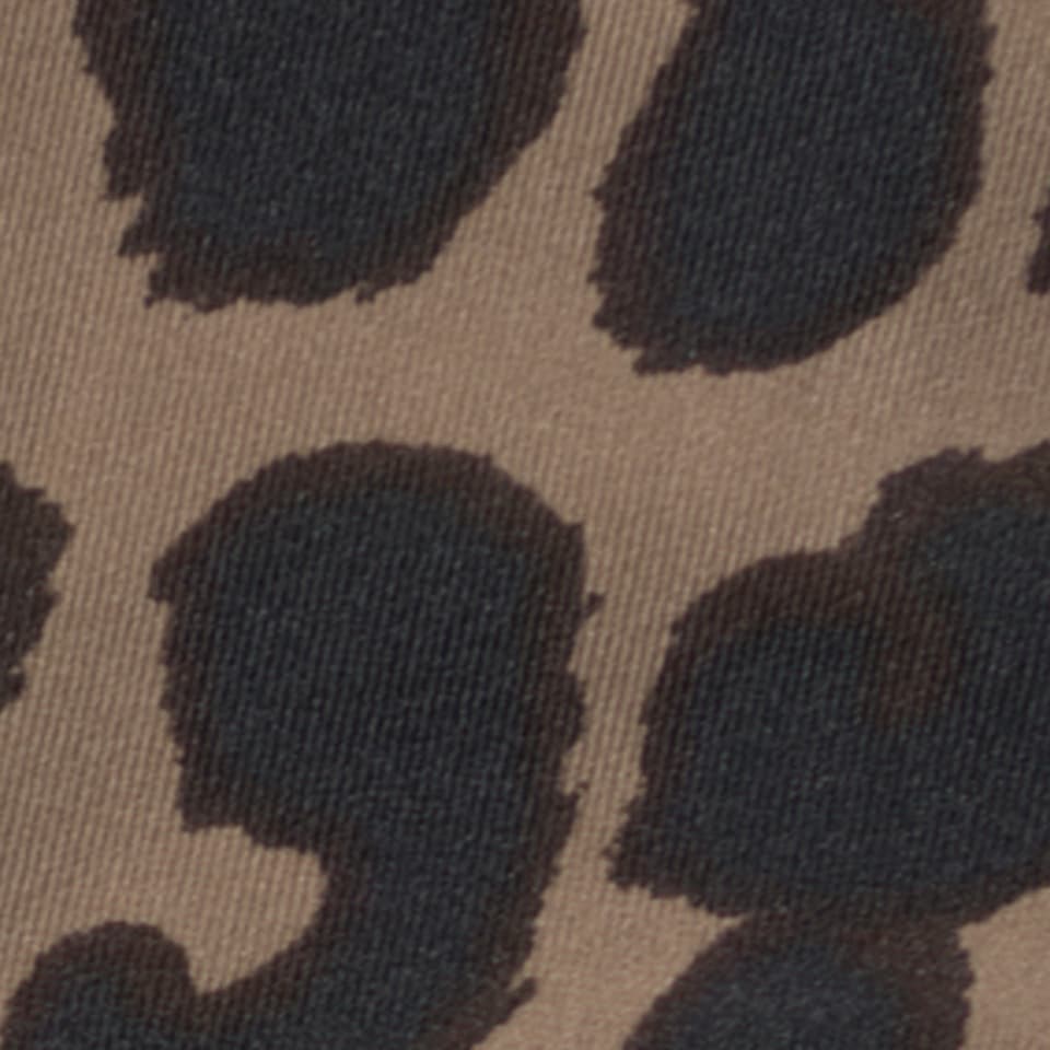 STREET ONE Bootcuthose  mit Leo-Muster