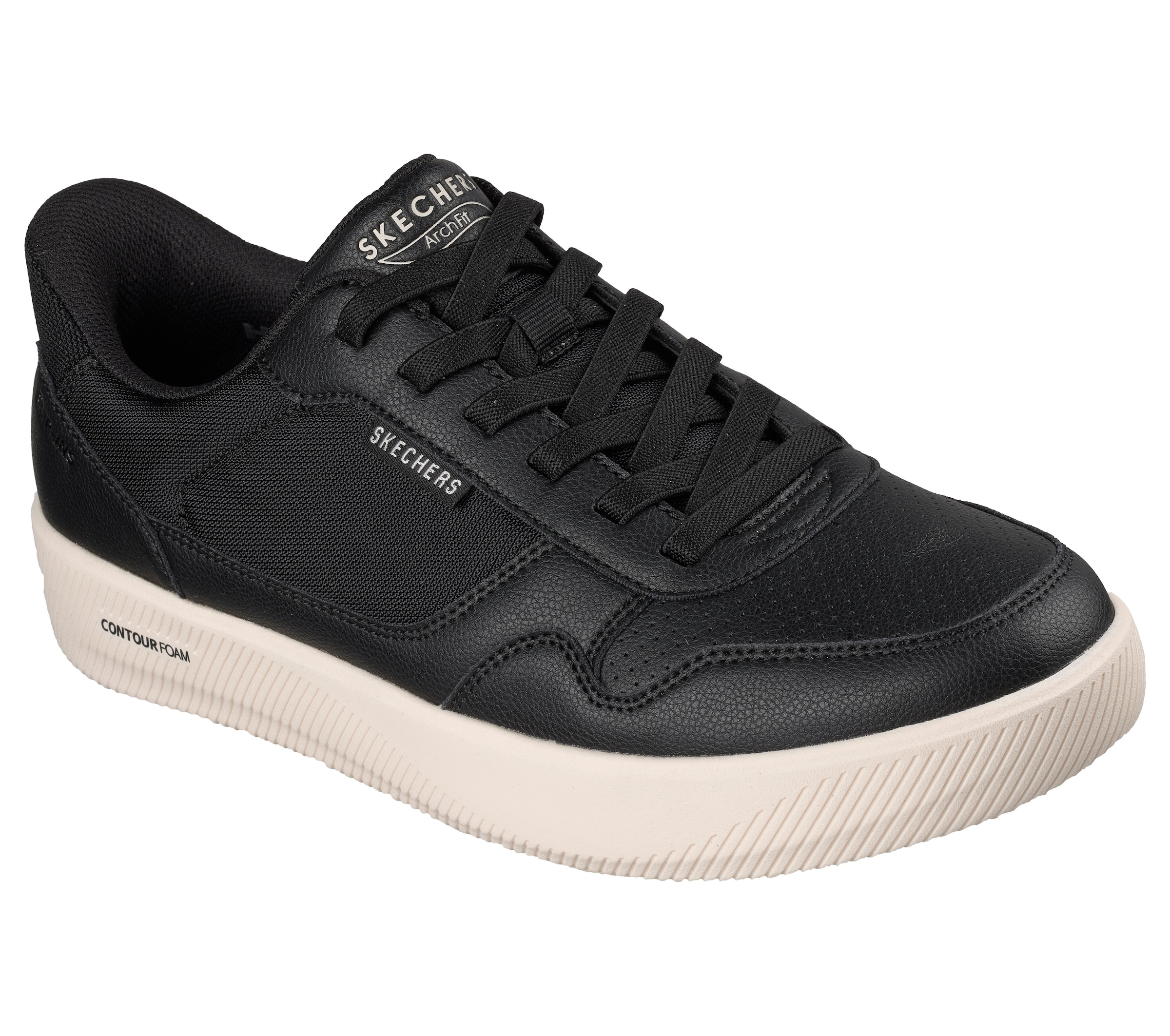 Skechers Slip-On Sneaker "ARCH FIT COURT BREAK" Schnürschuh, Freizeitschuh günstig online kaufen
