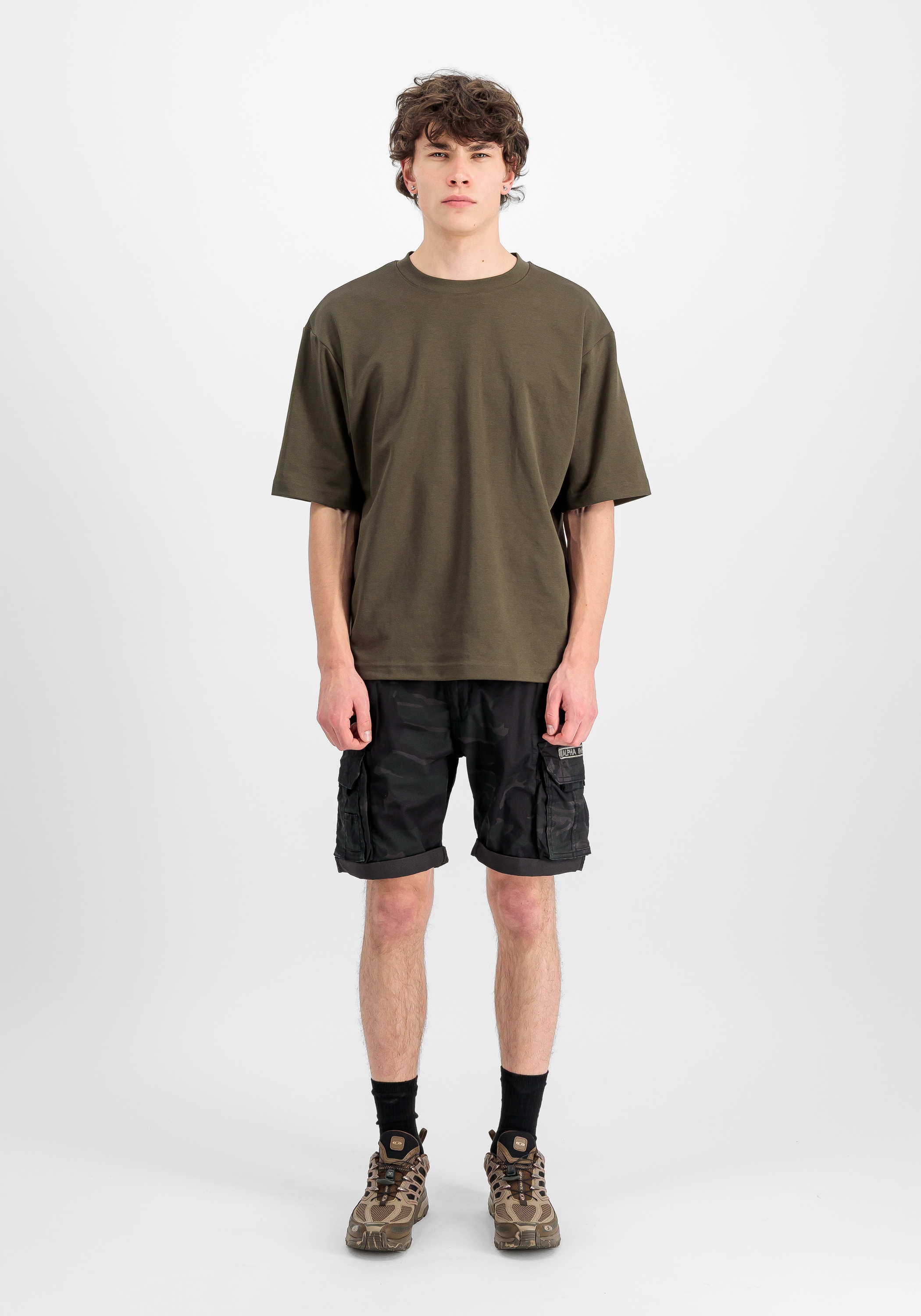 Alpha Industries Shorts »Crew Short Camo«