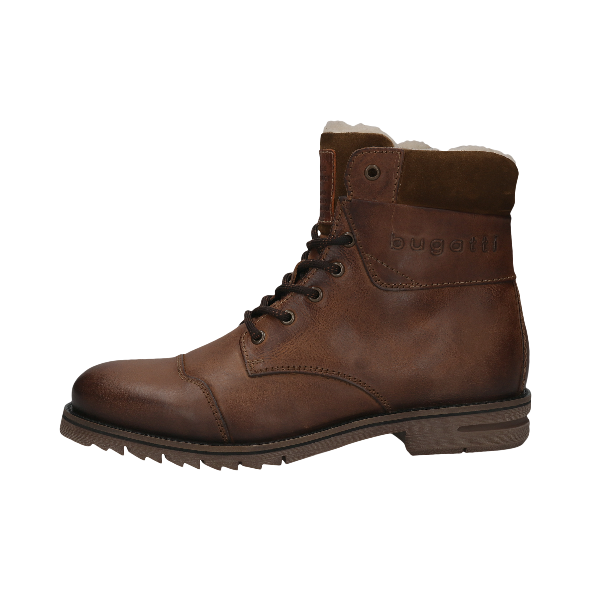 bugatti Winterboots  Schnürstiefel, Herrenboots mit Warmfutter