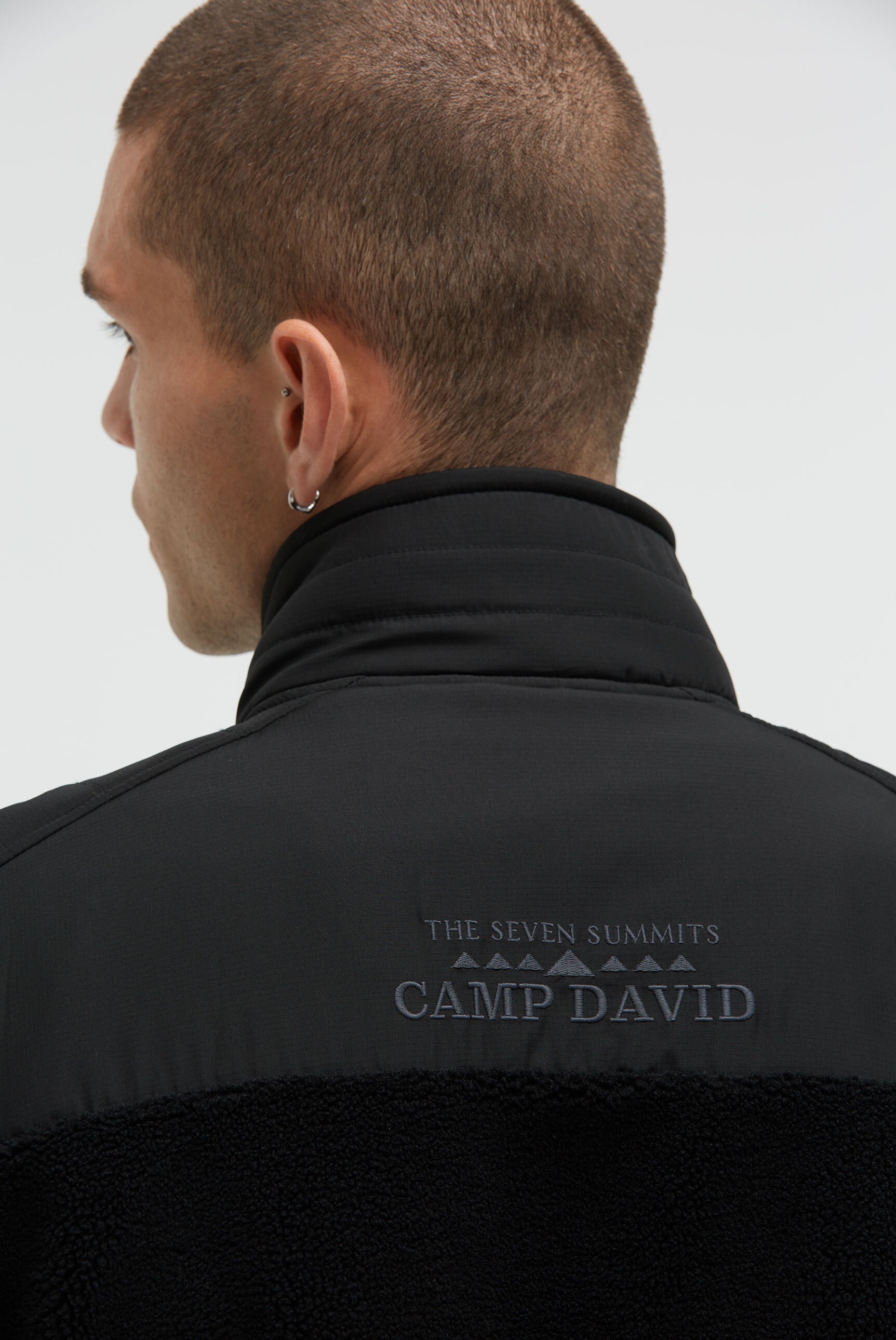 CAMP DAVID Outdoorjacke ohne Kapuze mit Brusttasche