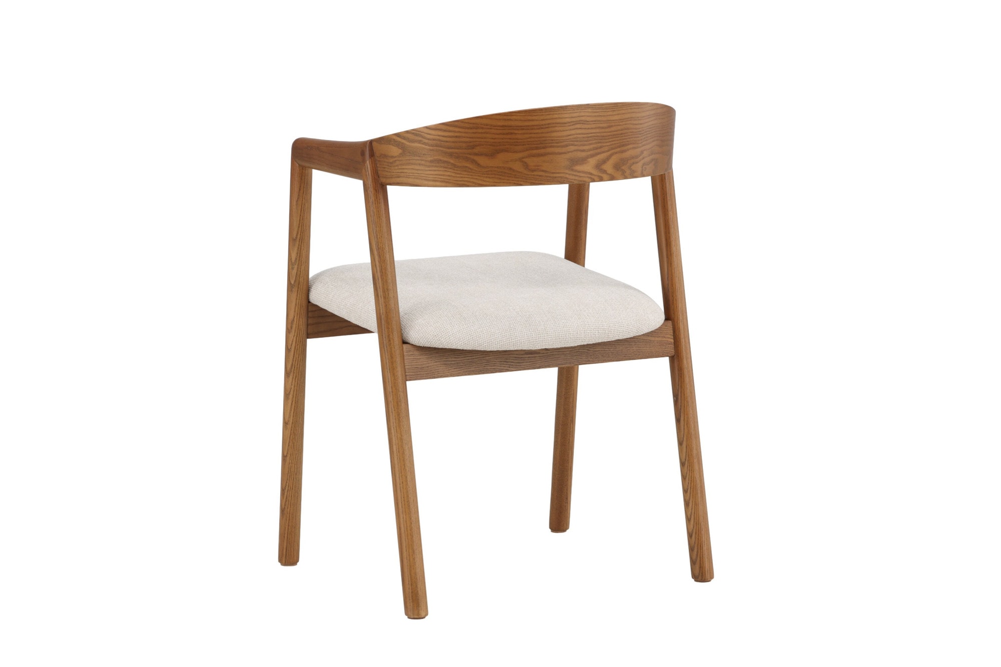 Venture Home Esszimmerstuhl »Långön, 2er-Set Esszimmerstühle aus Eschenholz, belastbar bis 150 kg« () Polsterstuhl, Stoffbezug, Eschenholzbeine, gepolsterter Sitz, modern