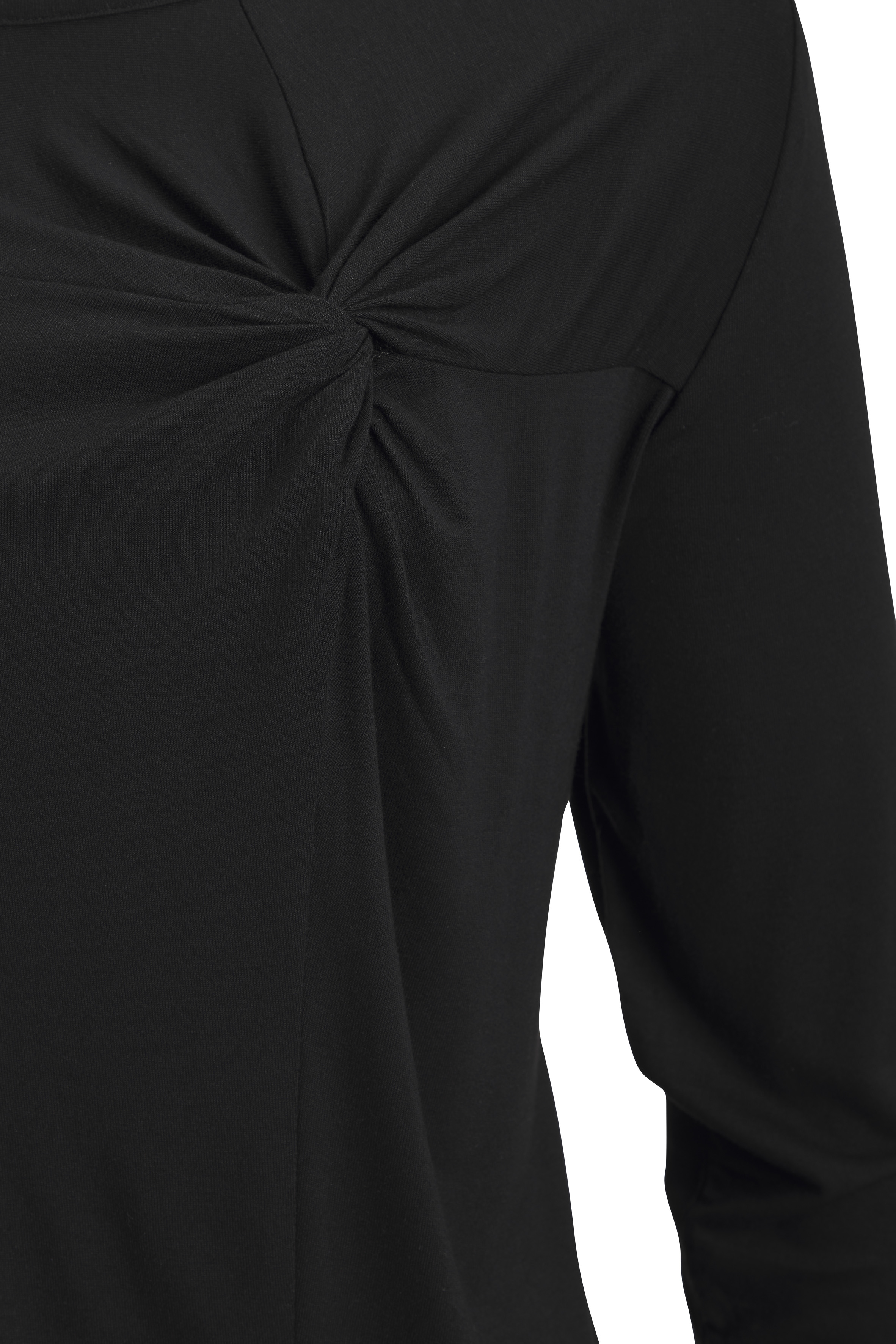 Thumbnail - LASCANA Langarmshirt "mit elegantem Knotendetail" 1 aus elastischer Viskose-Qualität