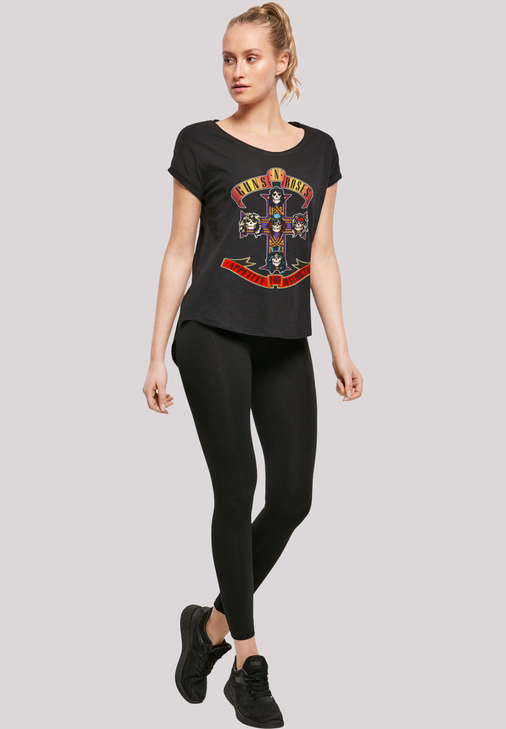 F4NT4STIC T-Shirt »Guns 'n' Roses Band Appetite For Destruction«, Print