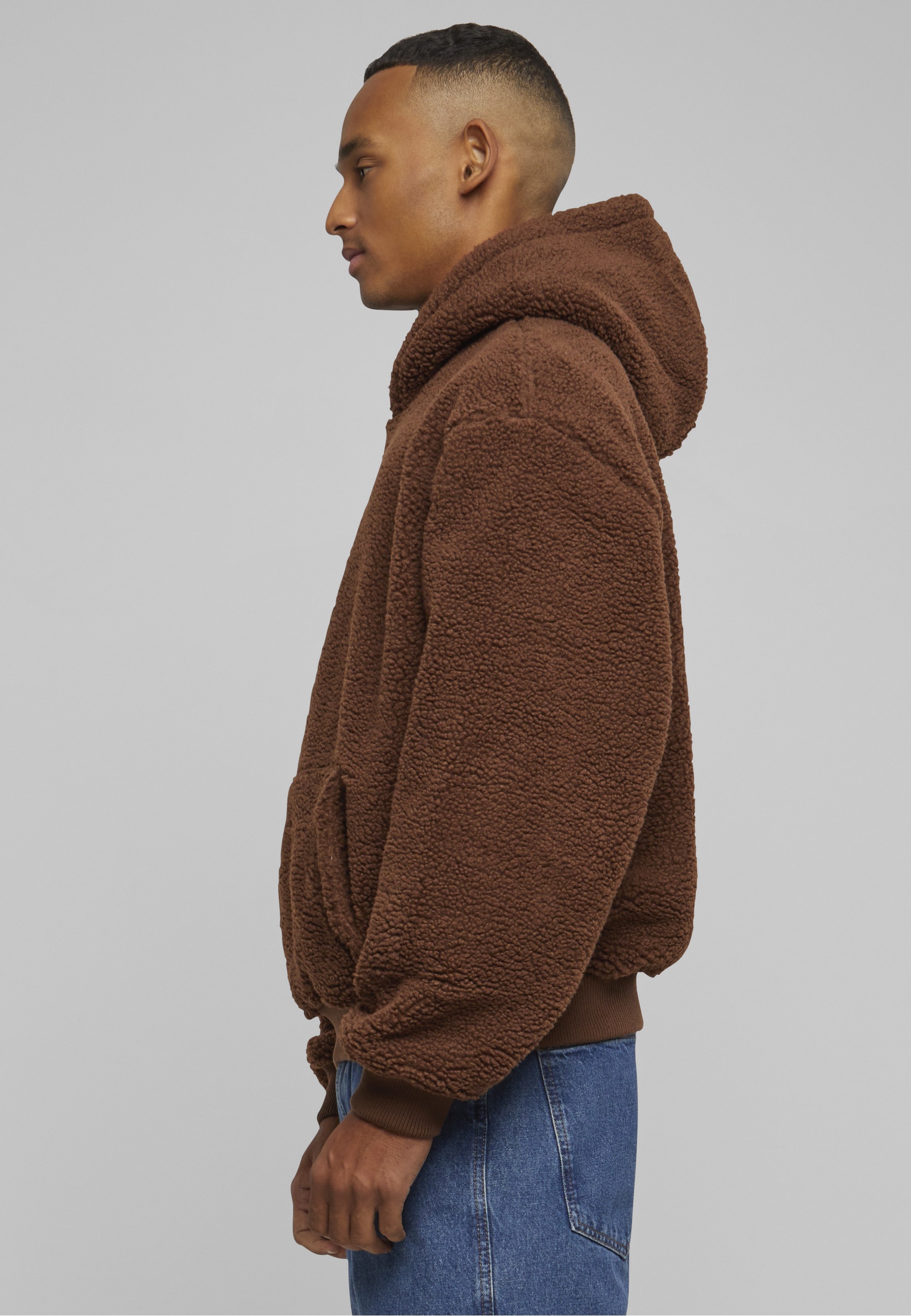 Karl Kani Longpullover »Karl Kani Herren KM233-020-2 KK Metal Signature Teddy Os Hoodie« 1 Stk.