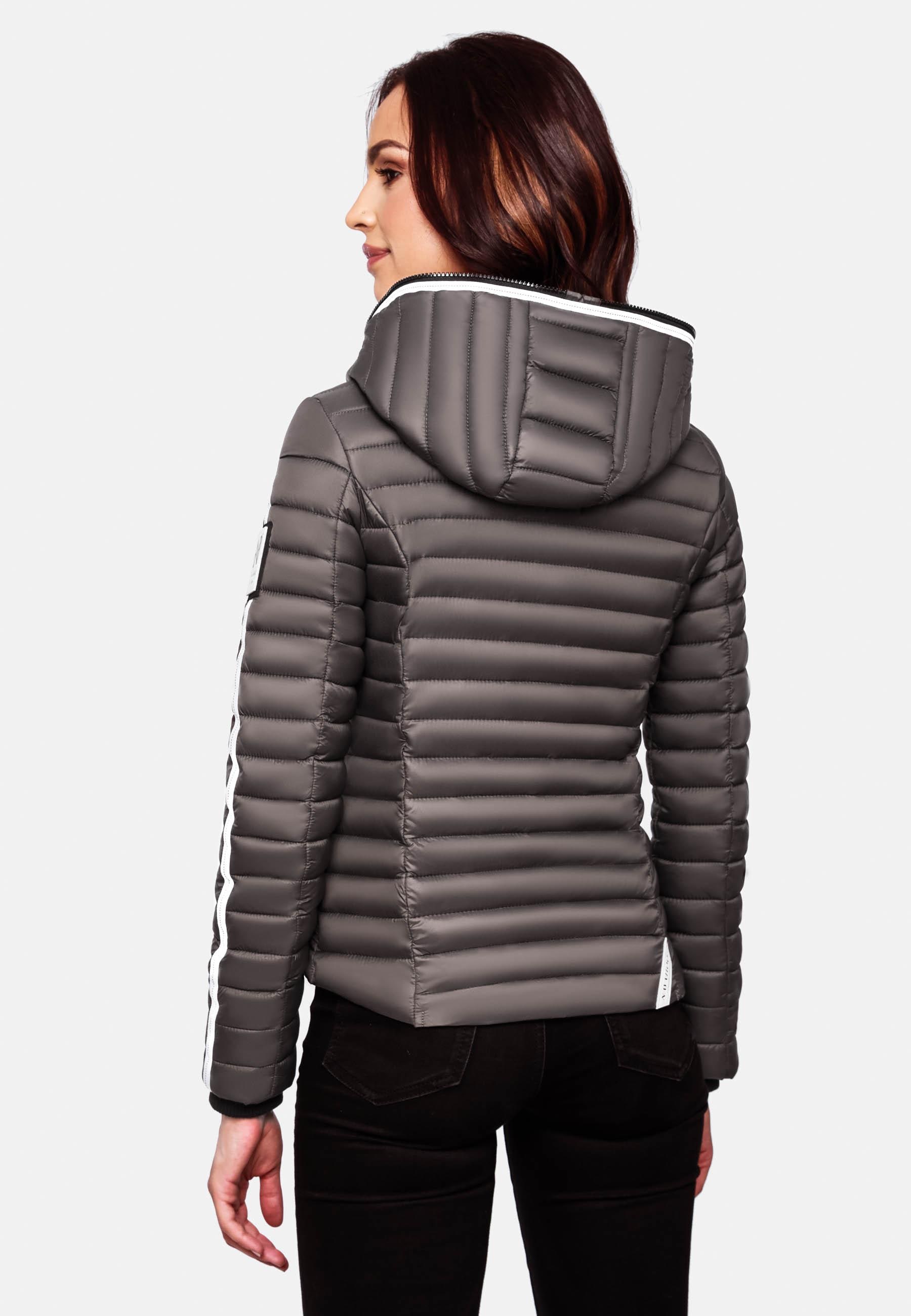 Navahoo Steppjacke »Kimuk Prc«, mit Kapuze, leichte Übergangsjacke mit Kapuze