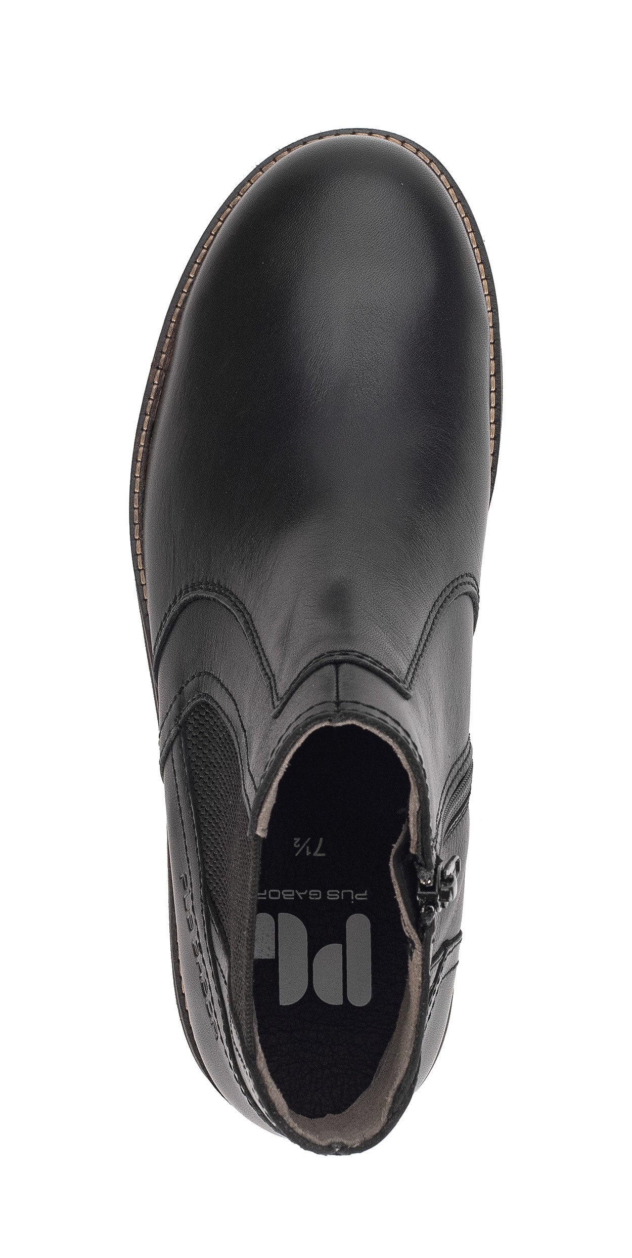 Pius Gabor Chelseaboots, Stiefelette, Businessschuh mit Ziernähten, Schuhweite G (= weit)