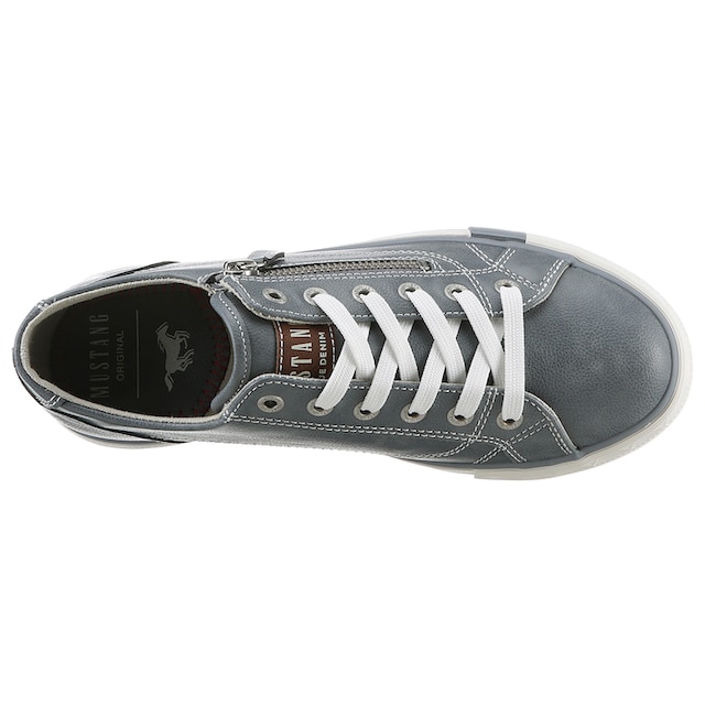 Mustang Shoes Sneaker mit Synthetikfersenfleck online kaufen | BAUR