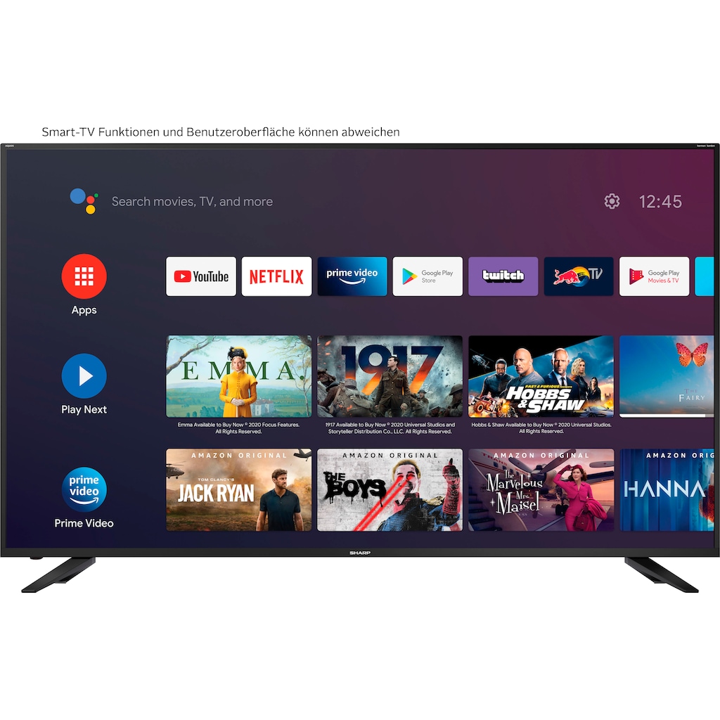 Sharp LED-Fernseher »70CL5EA«, 177 cm/70 Zoll, 4K Ultra HD, Android TV