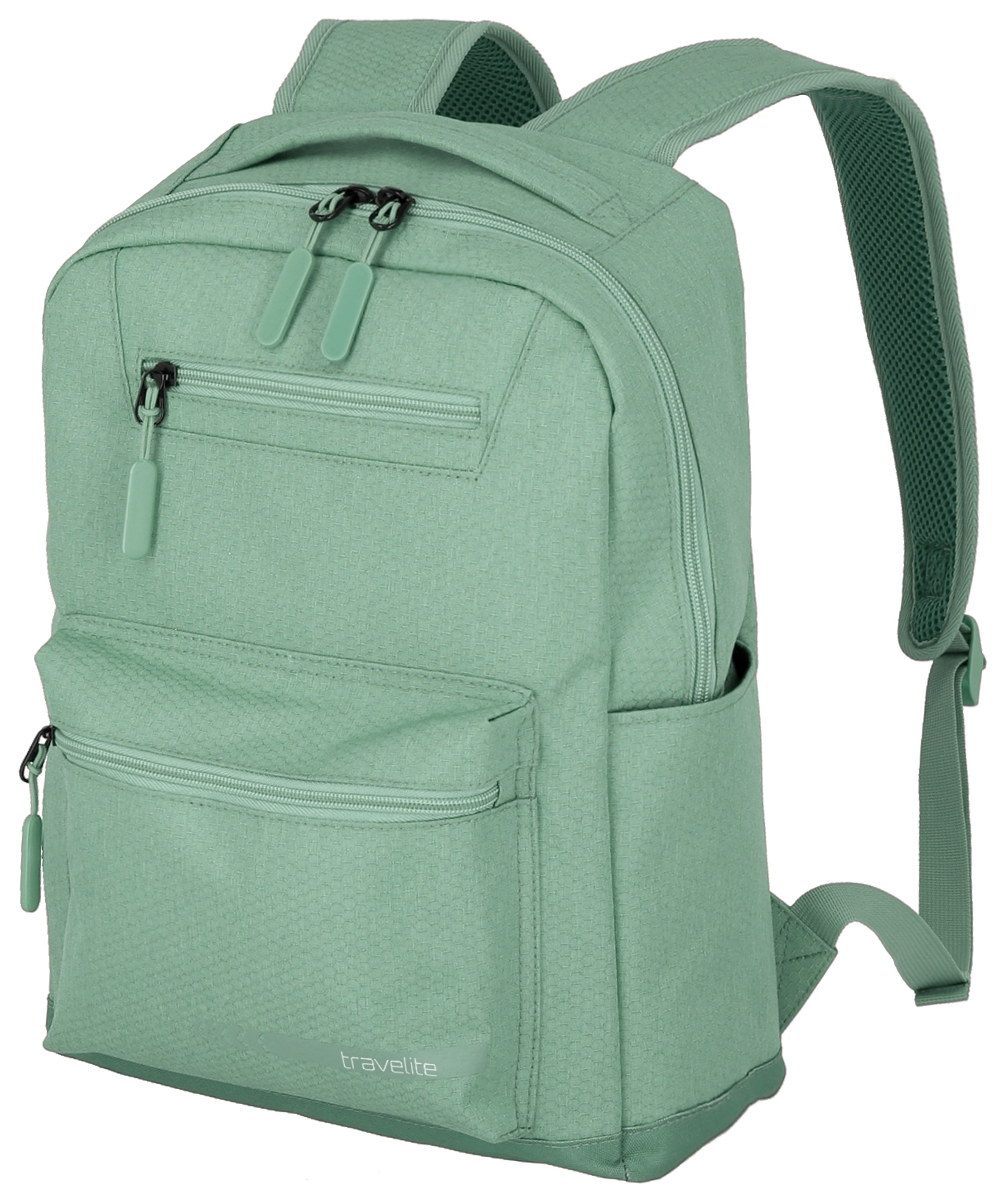 travelite "KICK OFF Rucksack mit 13-Zoll Laptopfach" mit gepolstertem Laptopfach, ideal für Freizeit, Arbeit und Schule
