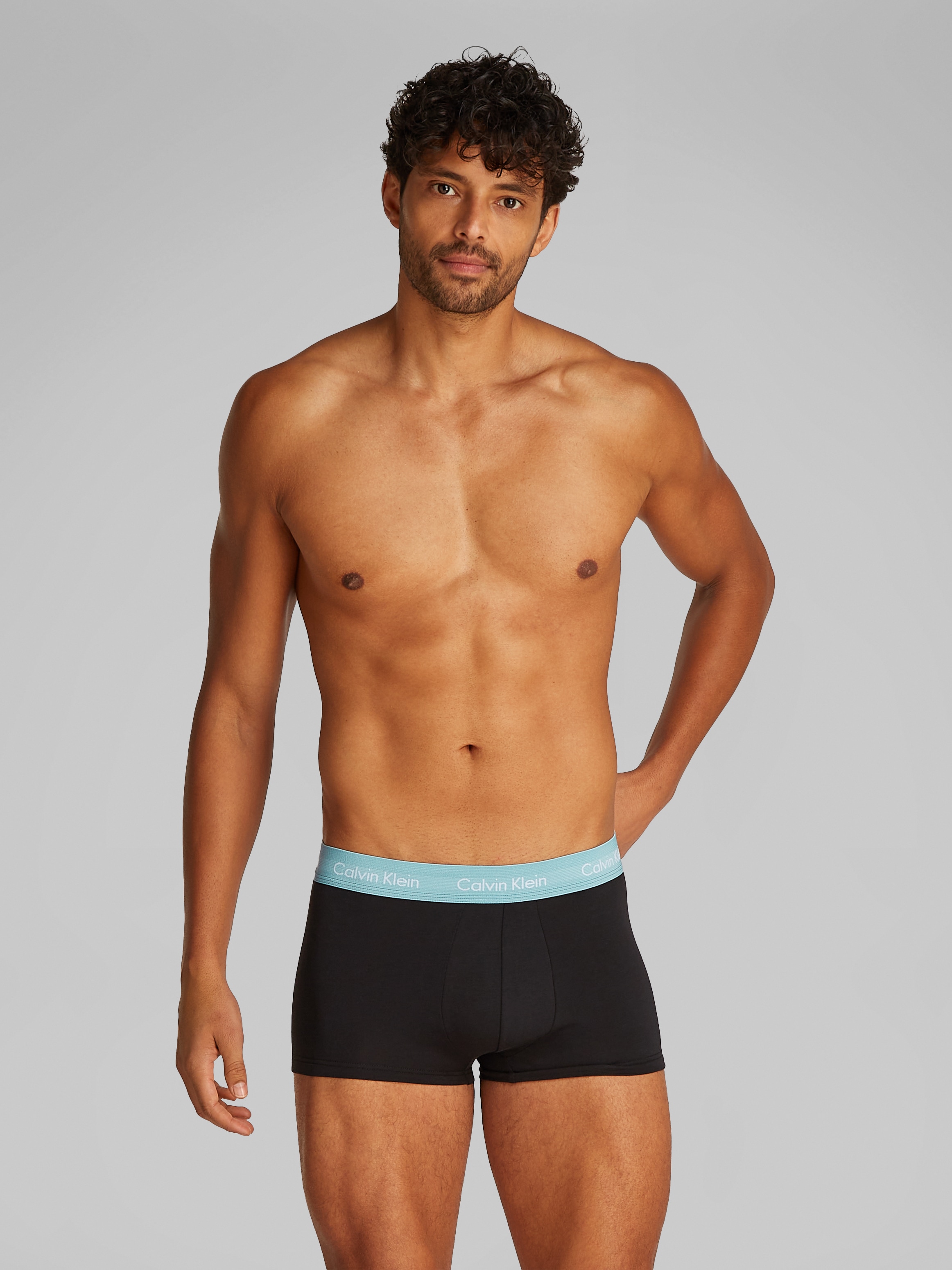 Calvin Klein Underwear Trunk »LOW RISE TRUNK 3PK«, (Packung, 3 St., 3er-Pack), mit Logoschriftzügen