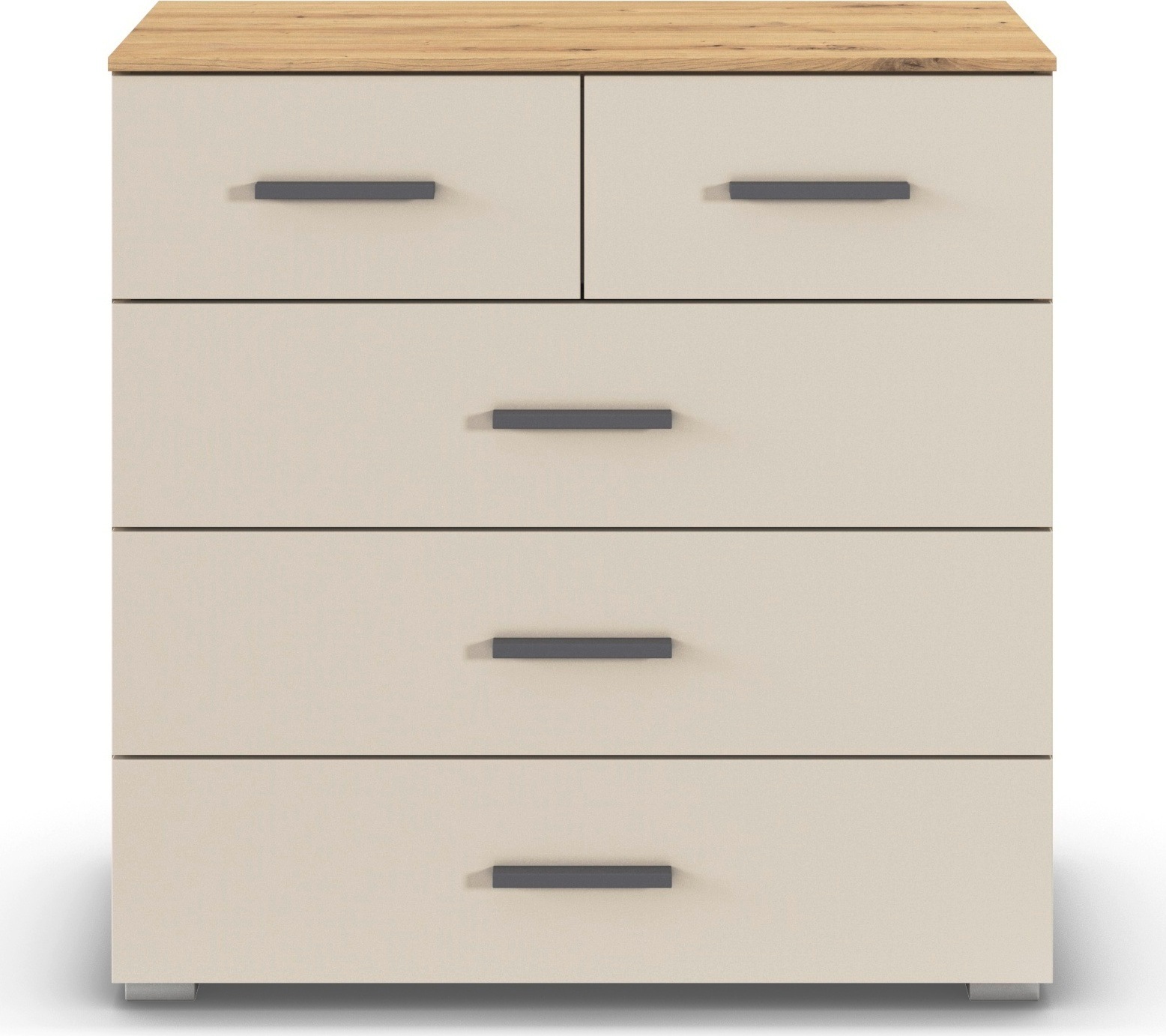 rauch Kommode "Gamma" Breite 80 cm / Höhe 81 cm, verschiedene Griffvariante günstig online kaufen