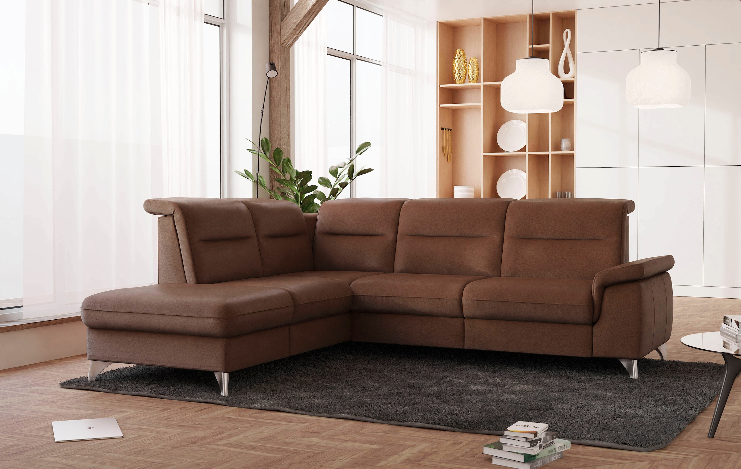 sit&more Ecksofa "Astoria L-Form", wahlweise mit motorischer Relaxfunktion günstig online kaufen