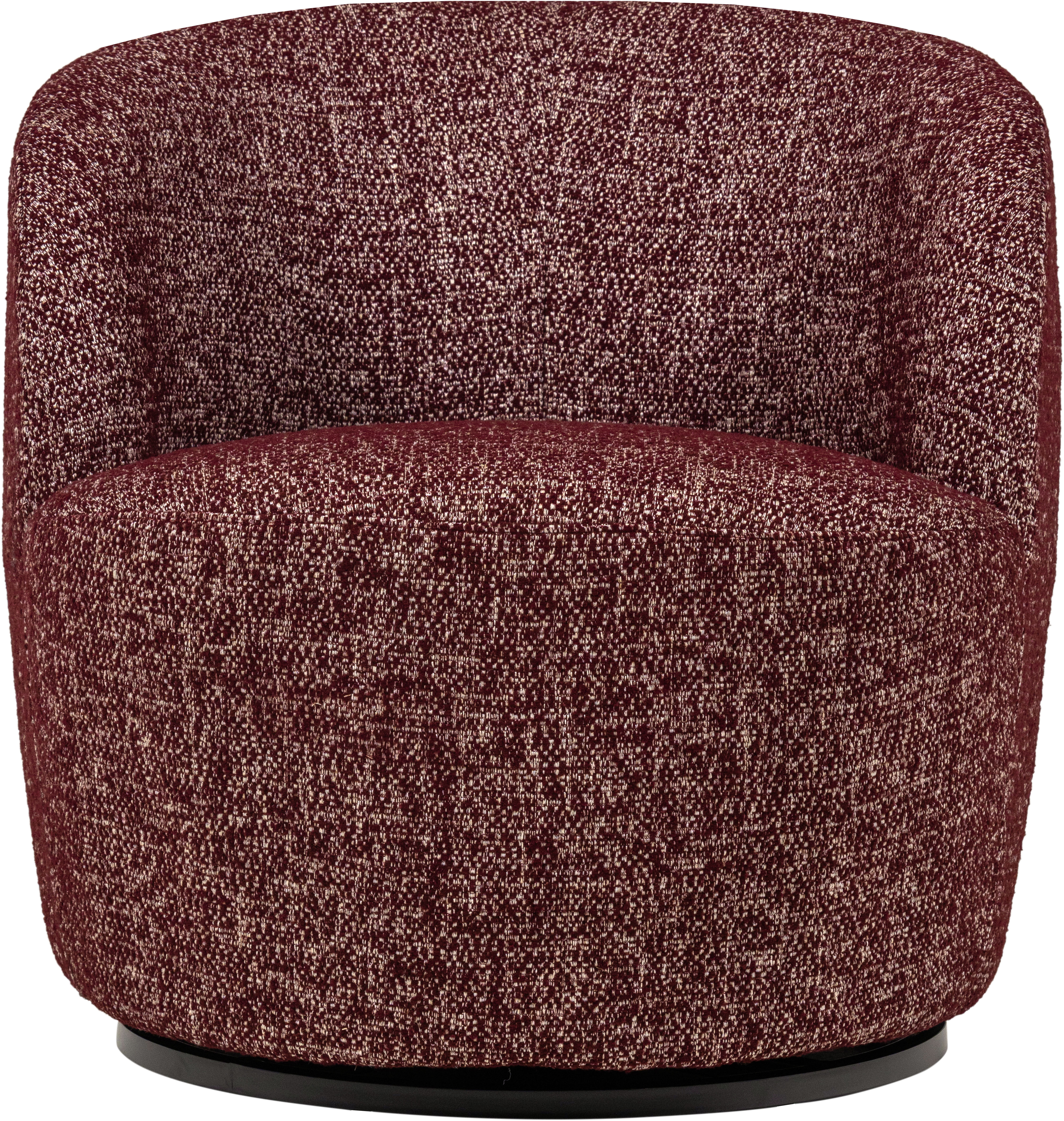 WOOOD Drehsessel "Serra Mischgewebe Bezug mit Drehmechanismus H 68 x B 70 x T 77 cm" Tragkraft 120 kg, vollständig montiert, Geringe Verschleißfestigkeit