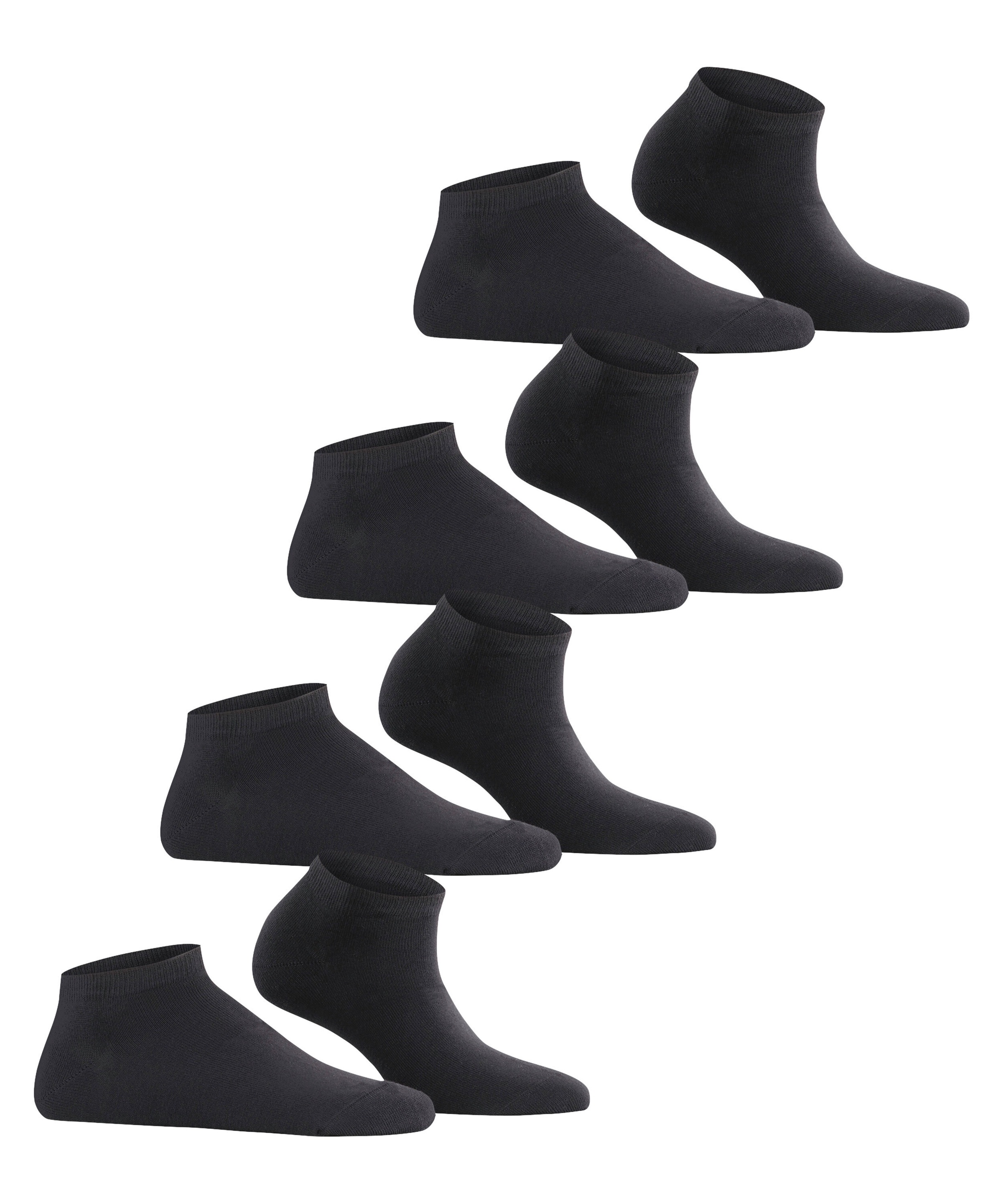 Esprit Sneakersocken »Solid« Einheitsgröße 36-41, geripptes Bündchen, unifarben, Basic Vorteilspack