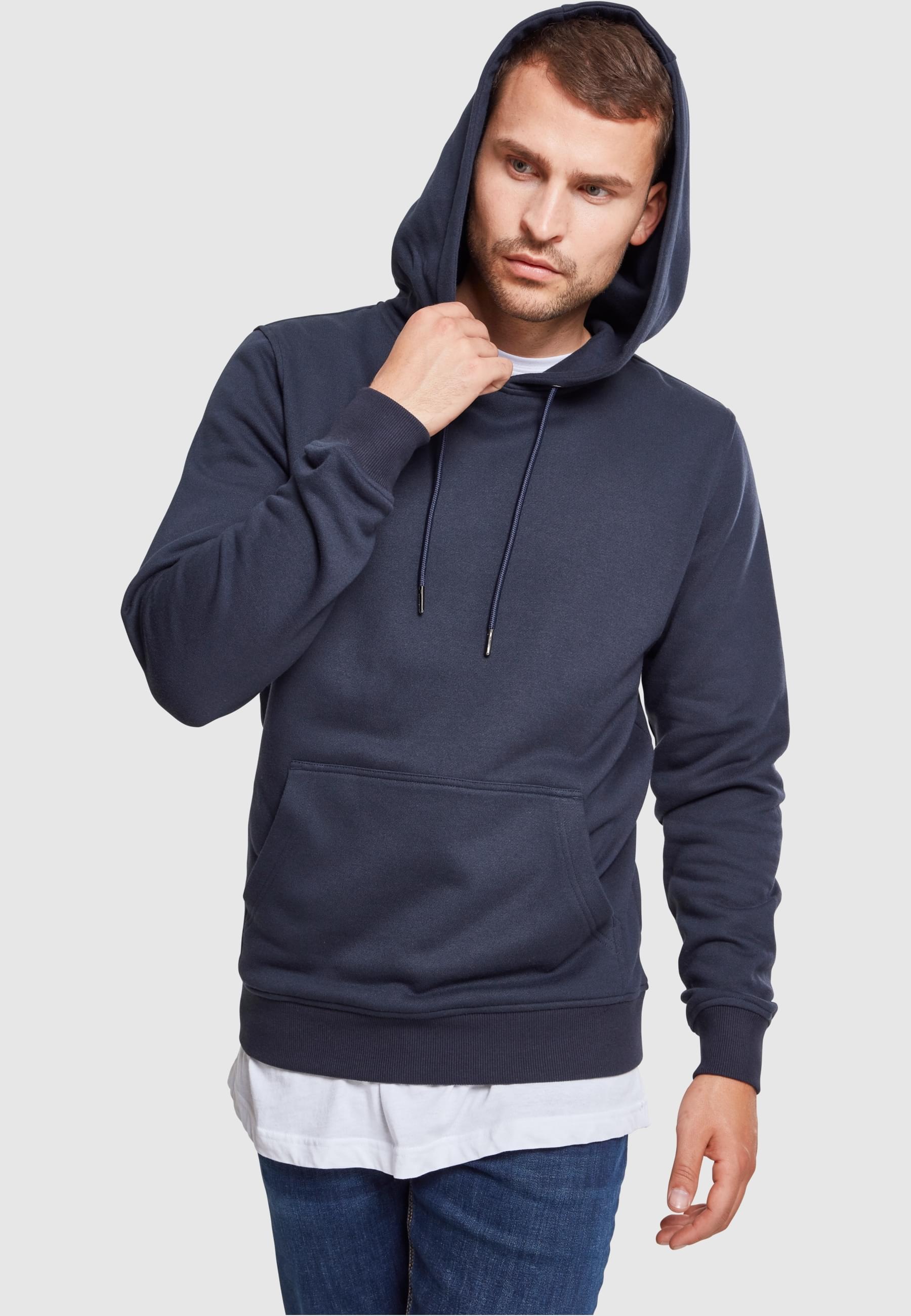 URBAN CLASSICS Sweatshirt »Urban Classics Herren Basic Sweat Hoody«, (1 tlg.)