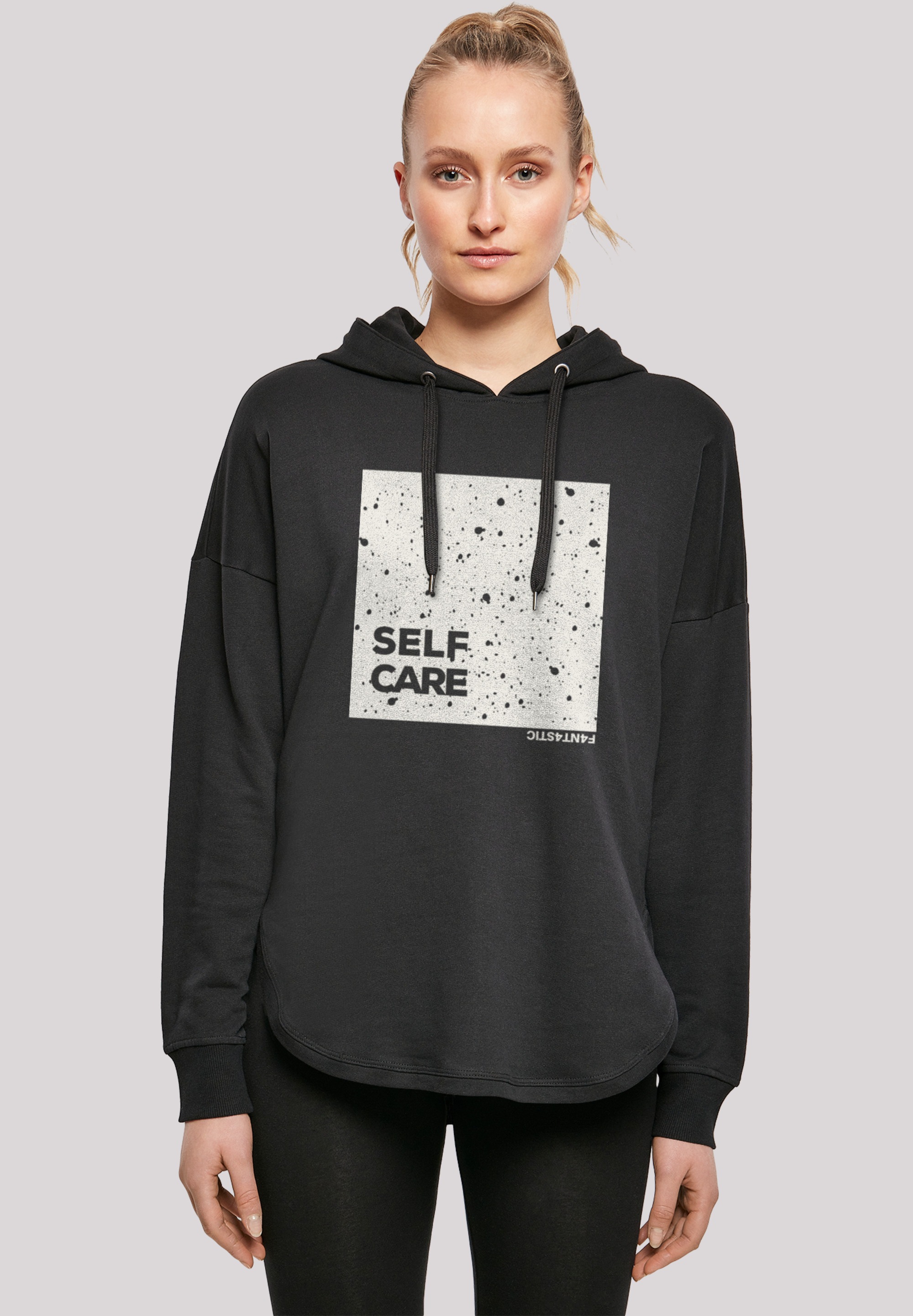 F4NT4STIC Kapuzenpullover "SELF CARE OVERSIZE HOODIE", Print