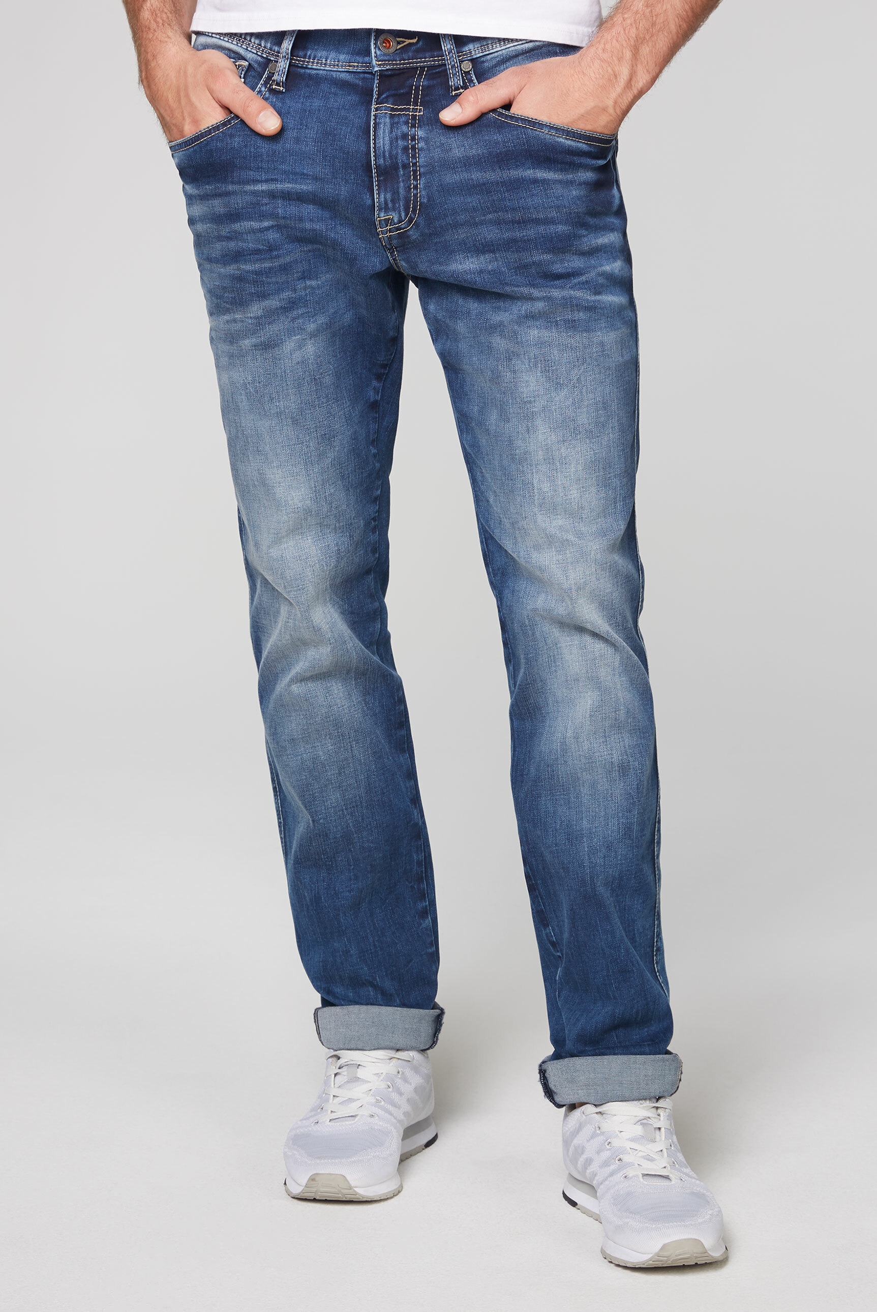 CAMP DAVID Regular-fit-Jeans, mit Stretch-Anteil