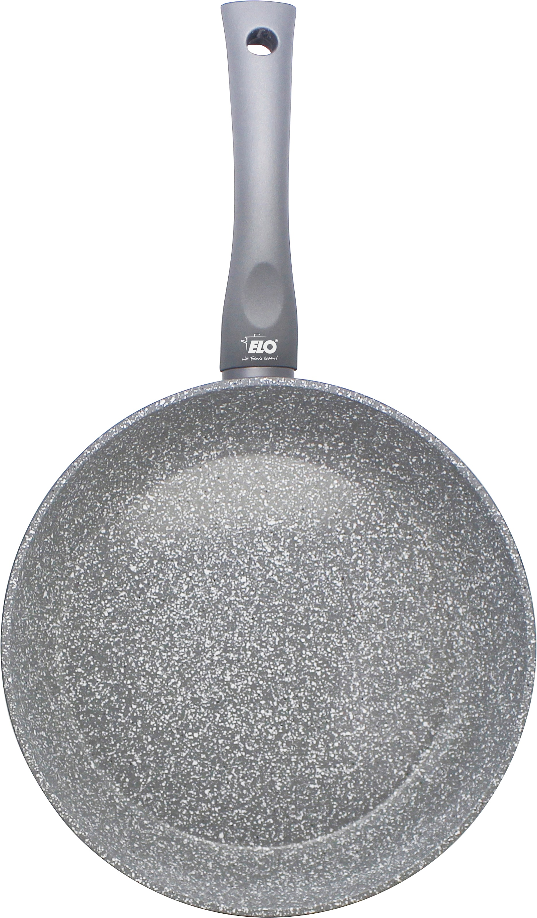 Elo Basic Bratpfanne »Colorio mit farbigem Protektor« Aluminium 1 tlg. hellgrau mit passendem Pfannenschoner