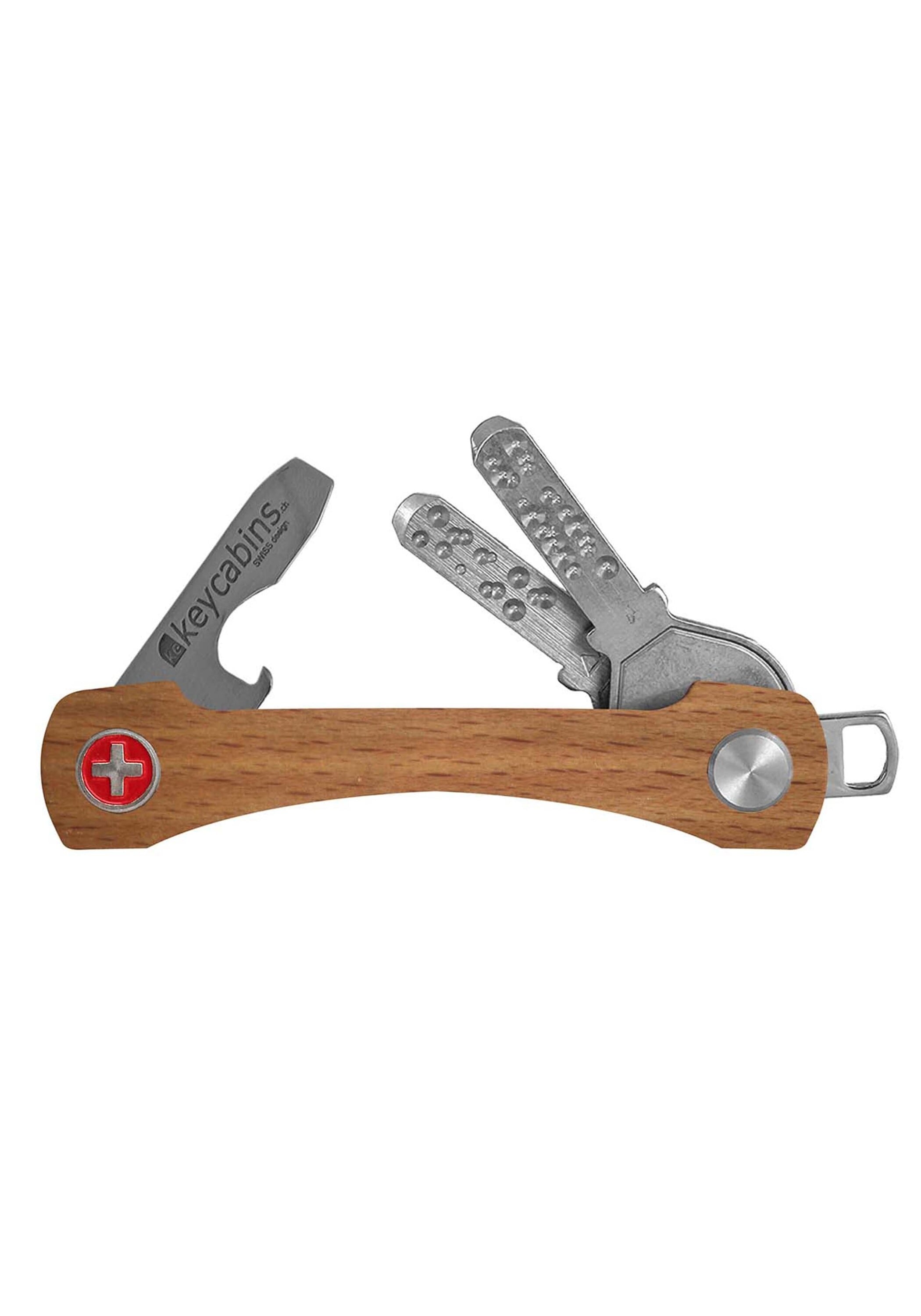 Schlüsselanhänger »Wood S2«, SWISS made