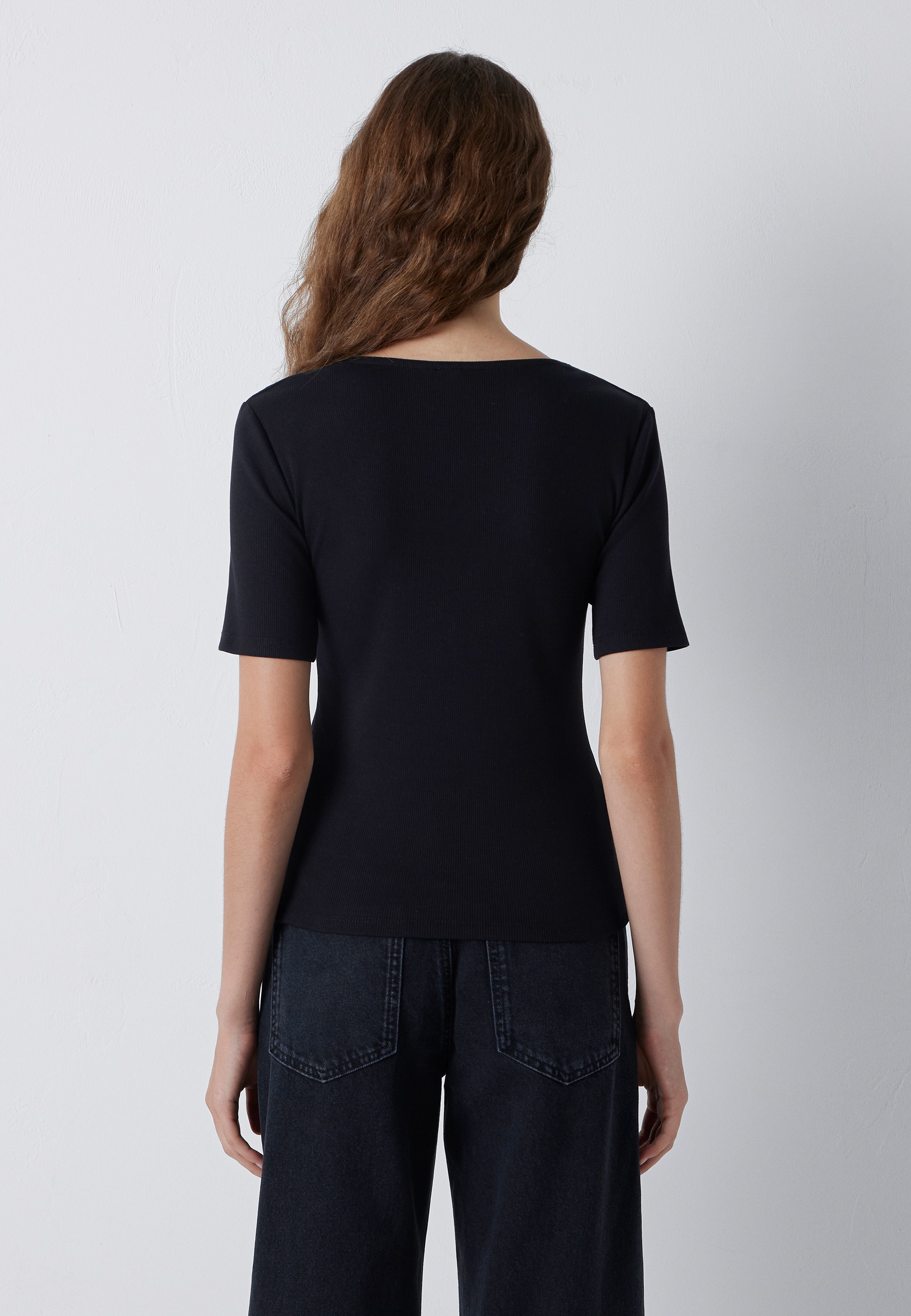 Mavi V-Shirt »FASHION JERSEY« Spitzen Top
