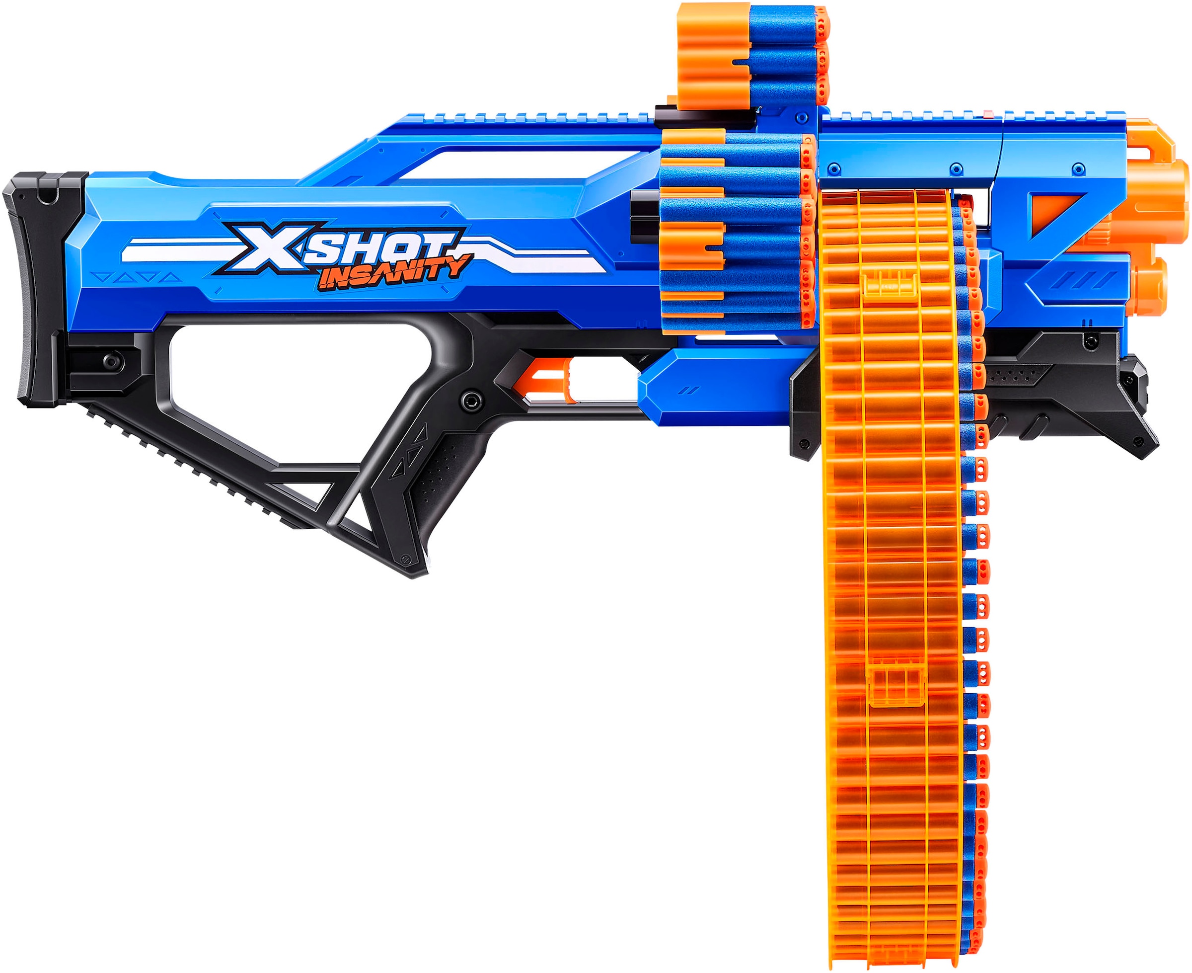 XSHOT Blaster »XSHOT, Insanity Blaster Mega Barrel mit Darts«