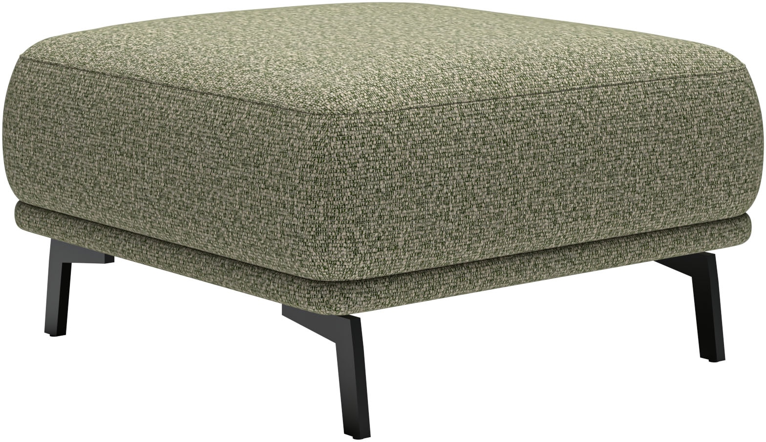 SCHÖNER WOHNEN-Kollektion Polsterhocker "Tossa, smarte Ergänzung für dein Wohnzimmer, Breite 73 cm" 1 Stk. tlg. Flexibler Komfort, edle Optik & saugroboterfreundlich