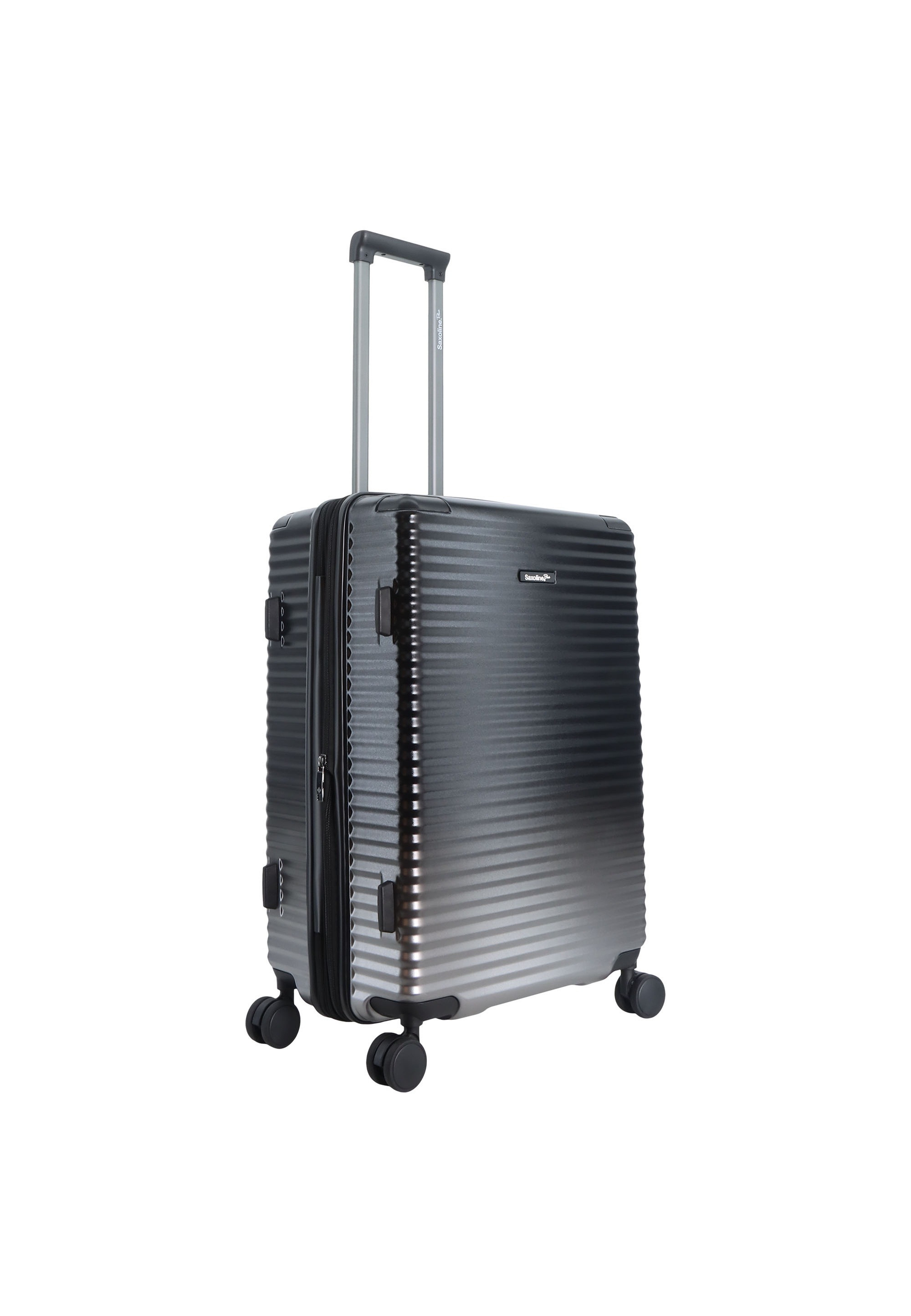 Saxoline® Koffer »Elite«, mit Trolleysystem aus Halbaluminium