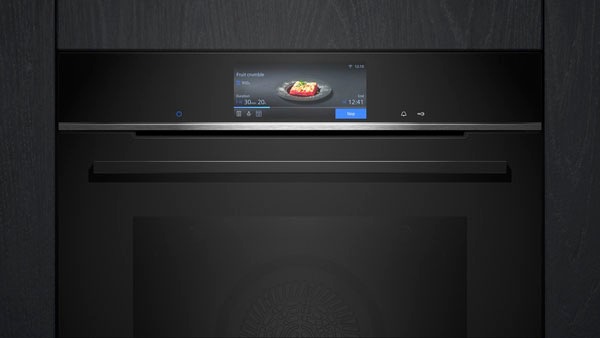 SIEMENS Pyrolyse Backofen iQ700 "HB778G3B1" mit Teleskopauszug nachrüstbar günstig online kaufen