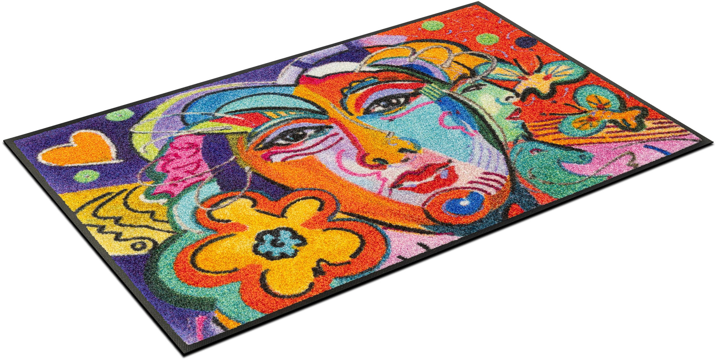 wash+dry by Kleen-Tex Fußmatte »Indian Summer« rechteckig