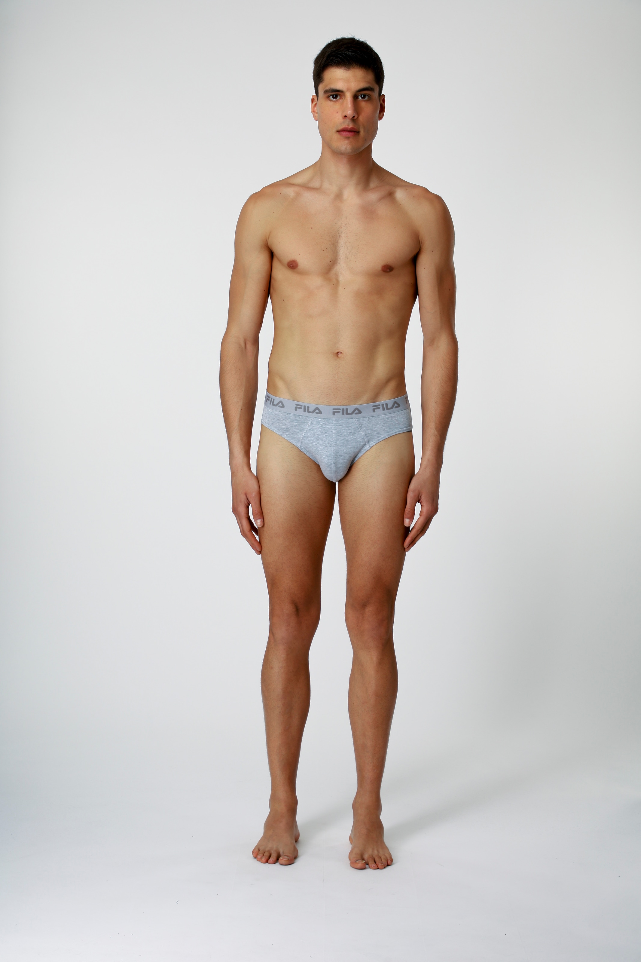 Fila Slip »MAN BRIEF«, (3er Pack), elastischer Logobund
