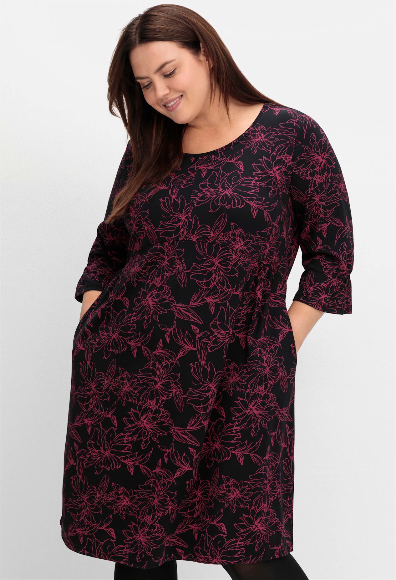 Sheego Shirtkleid »Jerseykleid«