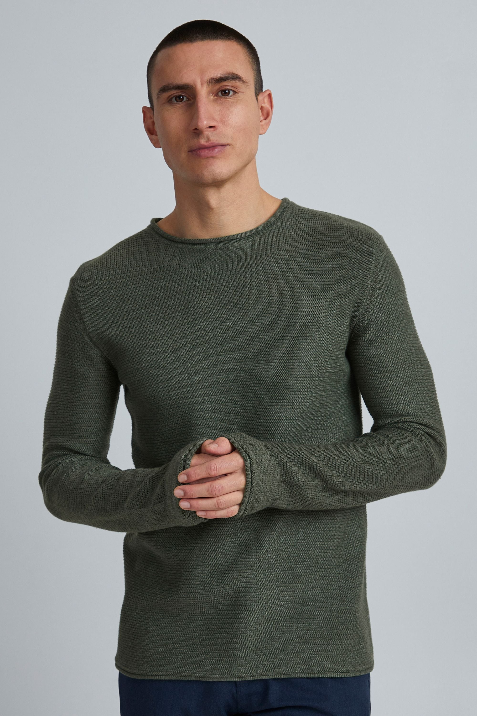 !Solid Strickfleece-Pullover »Strickpullover SDJarah«