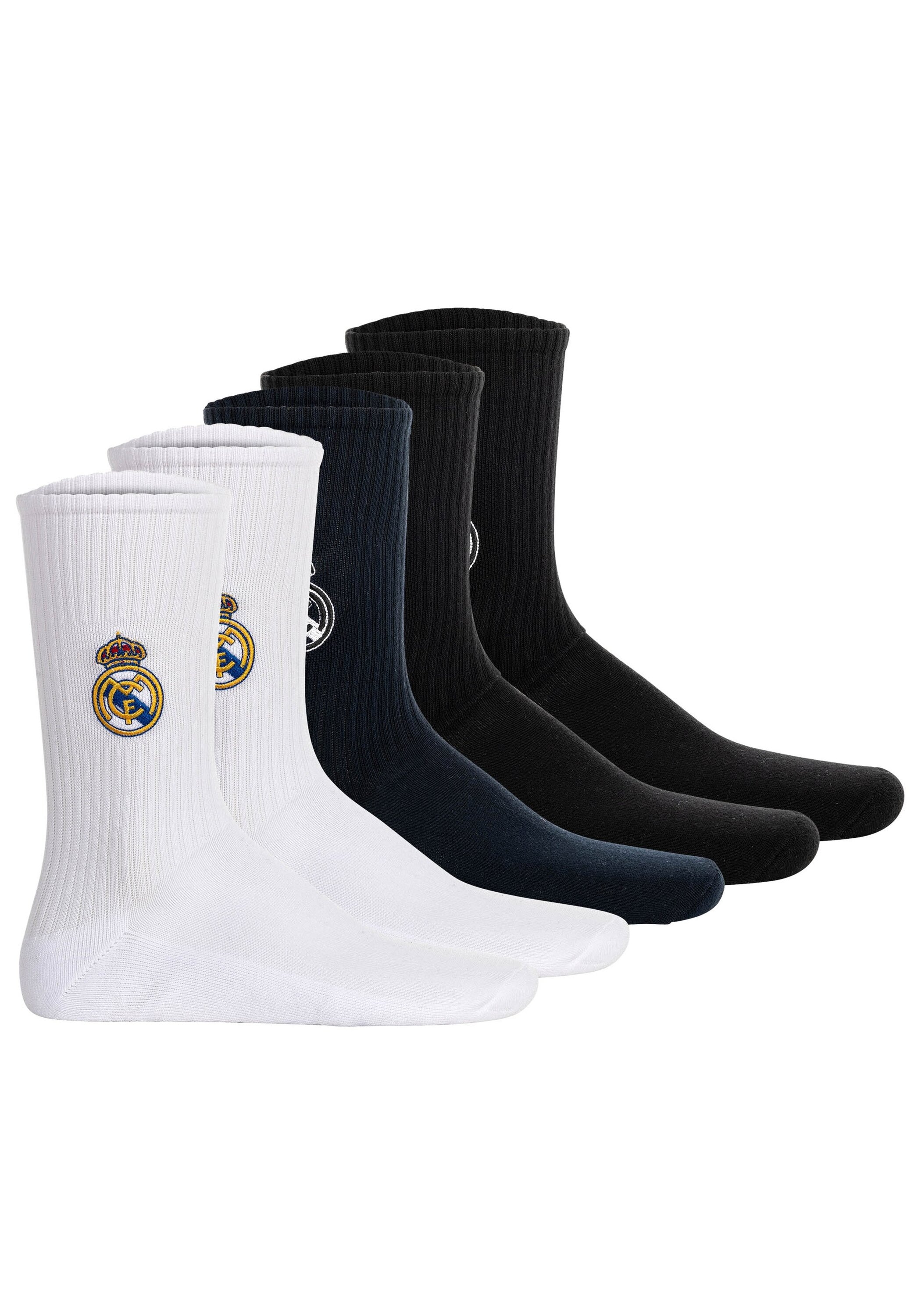 Real Madrid Kurzsocken »Socken RM Crew Socks 5-Pack Embroidery 5er Pack« 5 Paar tlg.