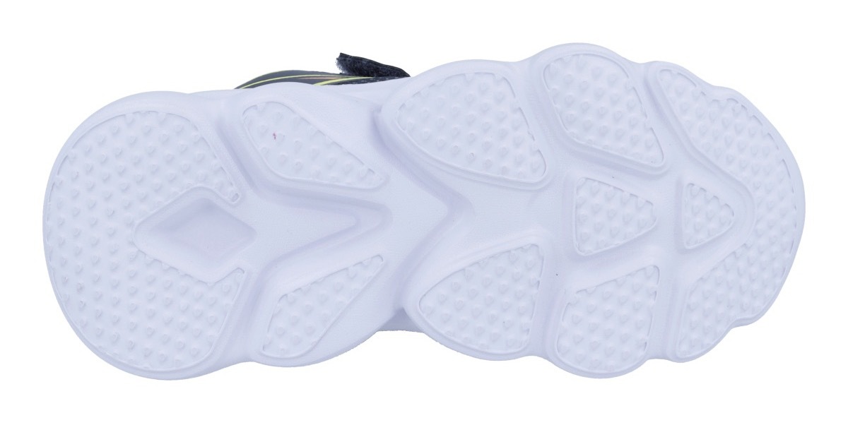 Richter Slip-On Sneaker »Maris (Blinki)«  Klettschuh mit Blinkfunktion, Größenschablone zum Download, mit WMS