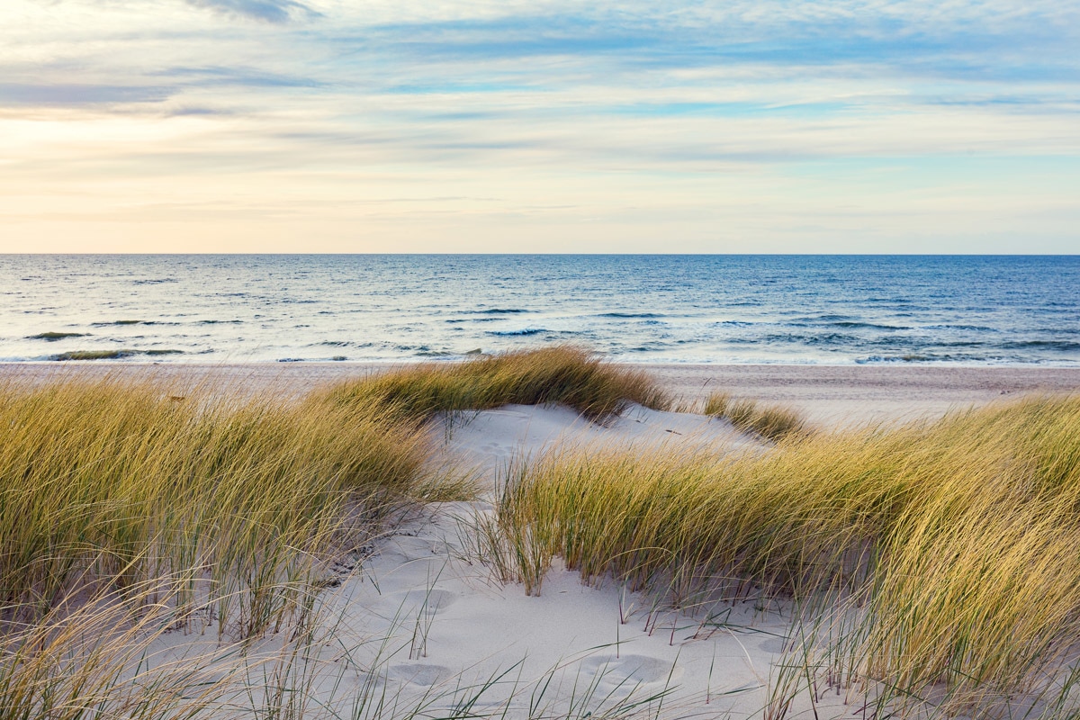 Fototapete »Dünen in der Ostsee«