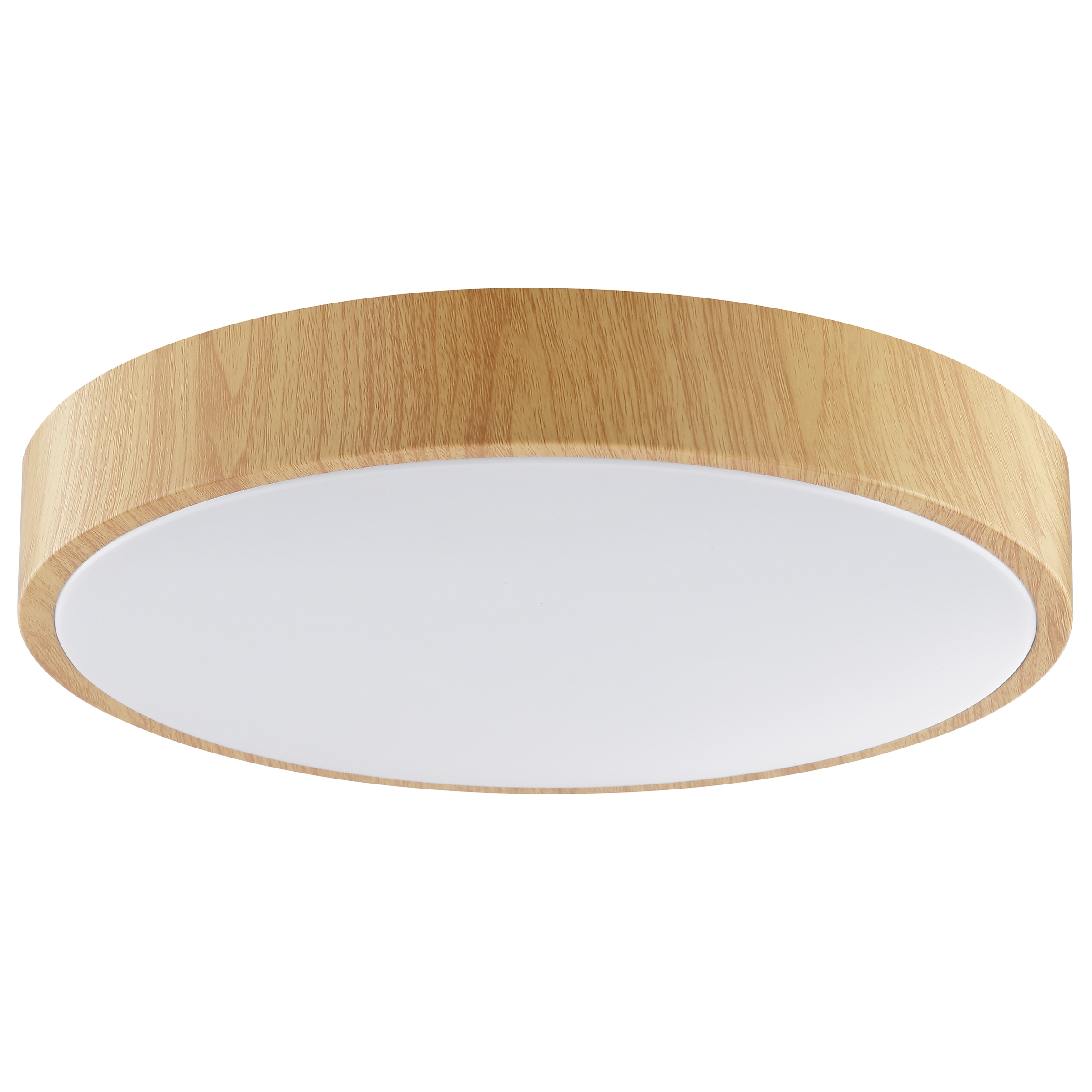 Brilliant LED Deckenleuchte »Teranon« LED-Modul 1 Stk. Warmweiß Holzoptik, 3000 K, braun/weiß