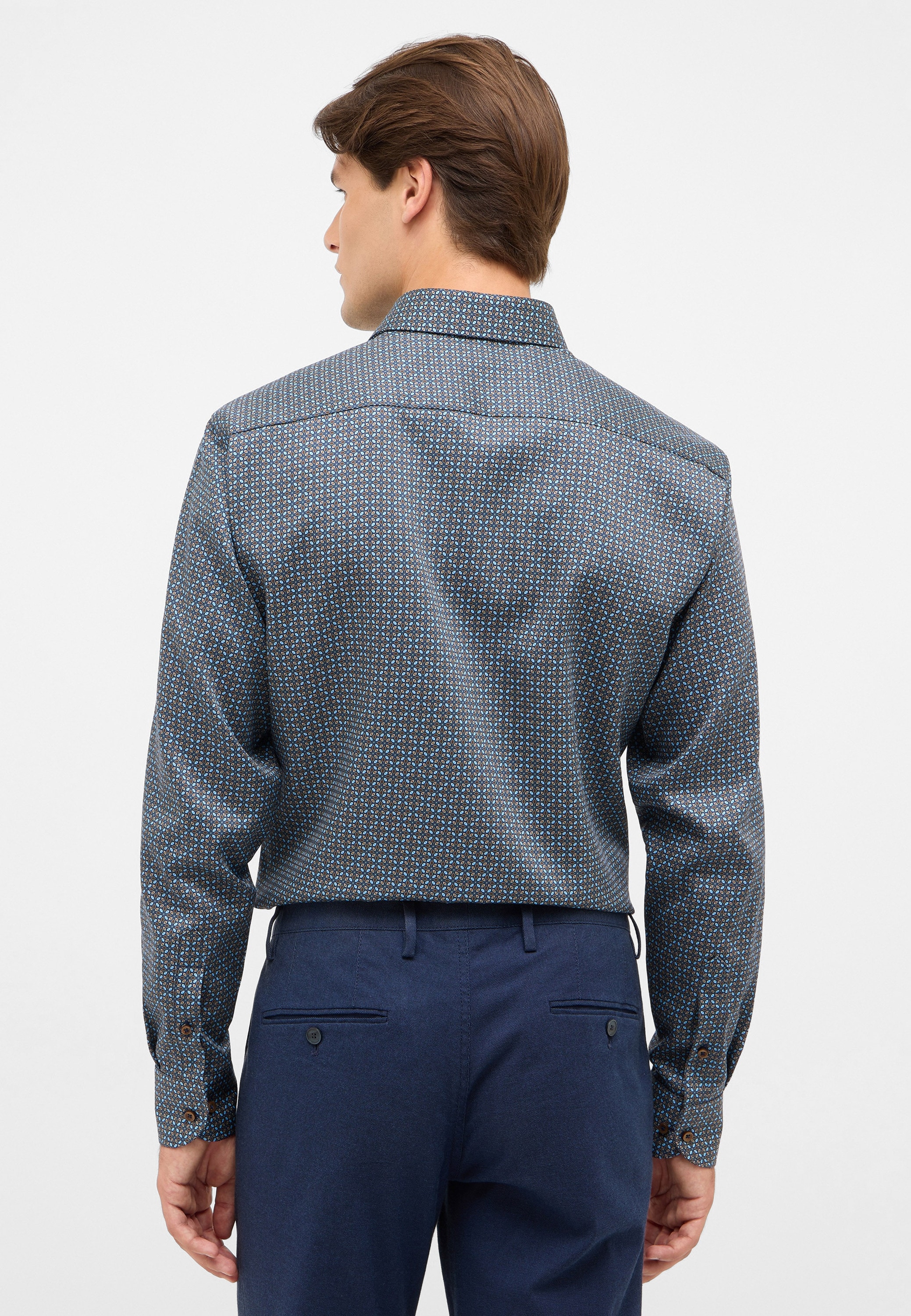 Eterna Langarmhemd »SLIM FIT«, NON IRON (bügelfrei)