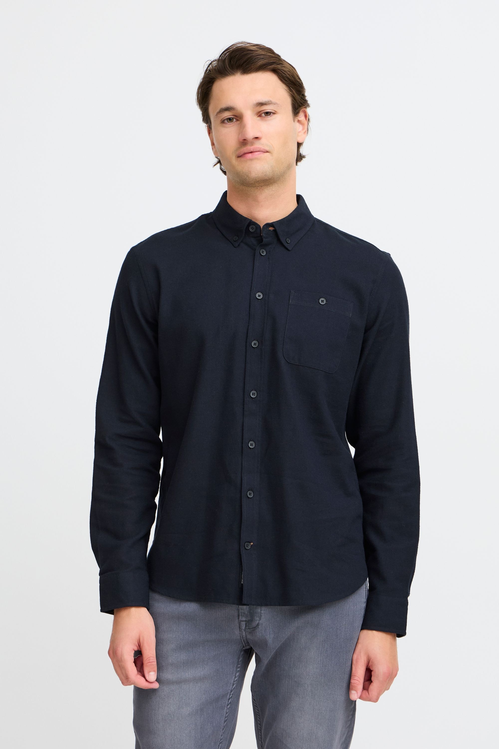 Blend Langarmhemd "BHShirt", Lässiges Langarmhemd mit Brusttasche günstig online kaufen