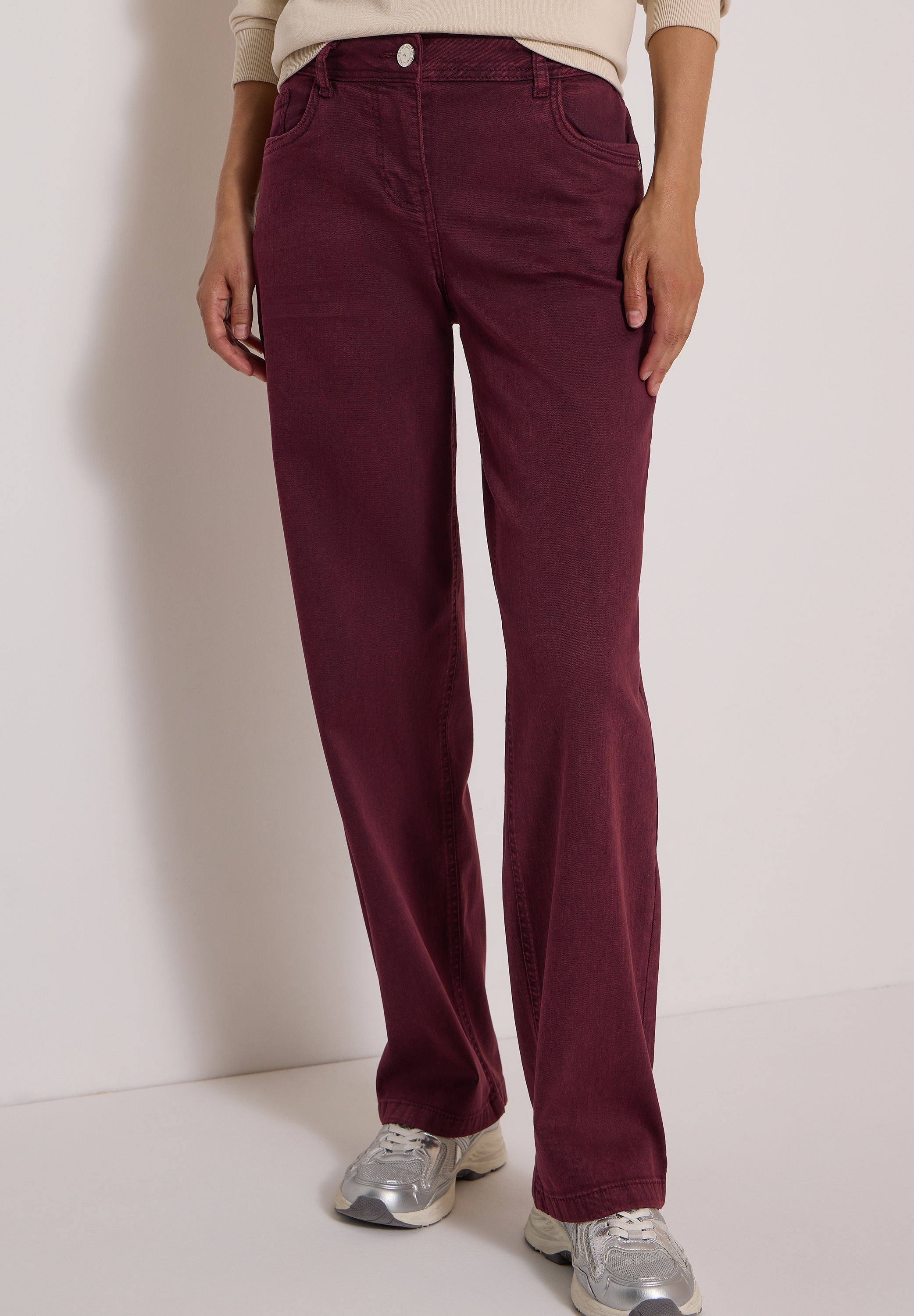 Cecil Loose-fit-Jeans High Waist
