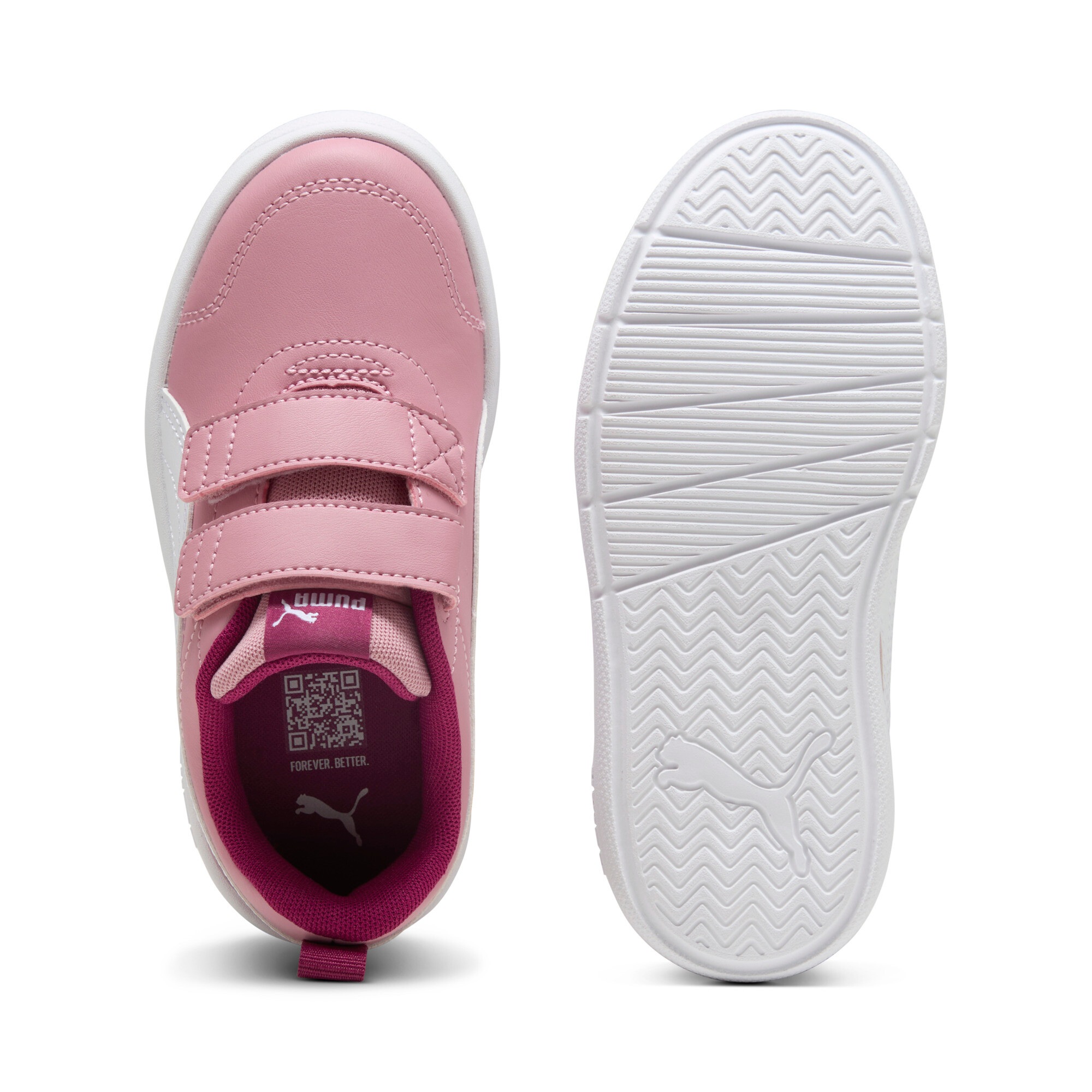Puma Courtflex V3 V PS Low-top Sneakers Pink 3