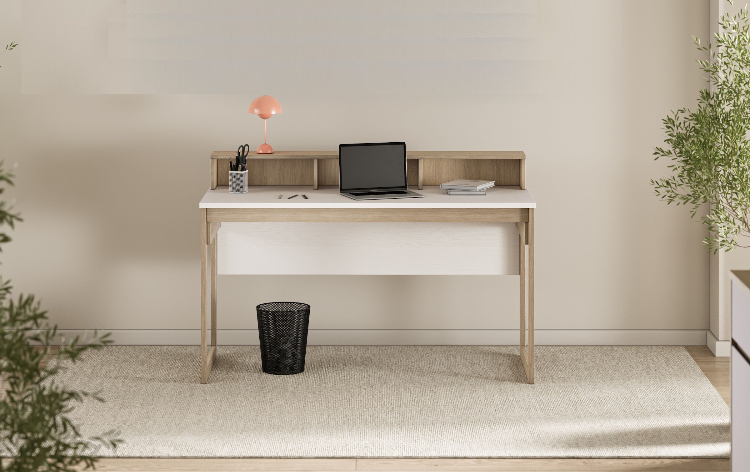 Home affaire Schreibtisch "Stranda, Arbeitstisch im Skandi Style, Bürotisch günstig online kaufen